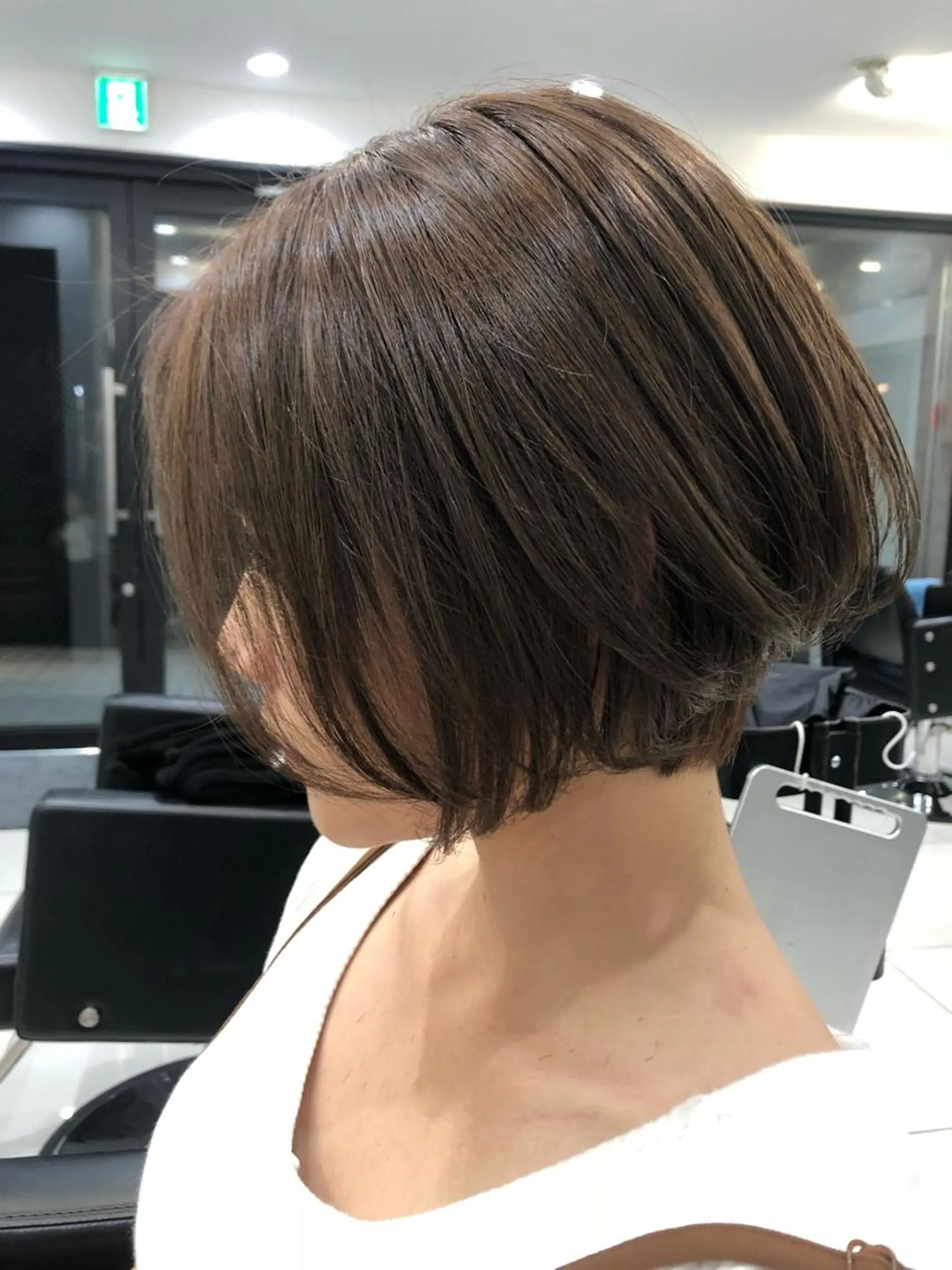 ショート ショートヘア カット ヘアカラー トリートメント ヘッドスパ 縮毛矯正の達人 ☆　松本のヘアスタイル