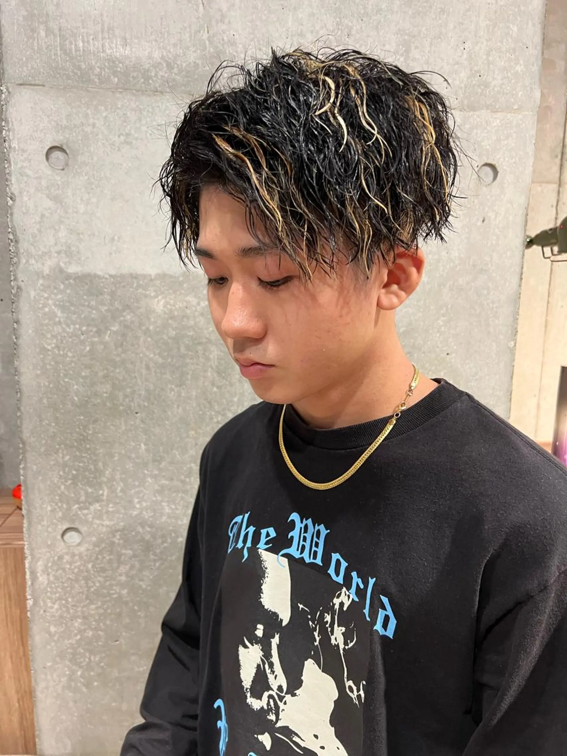 メンズ メンズメッシュ Produce with SALON VILLAGE所属・メッシュパーマ職人/ 窪田 優也/ツイスパのヘアスタイル