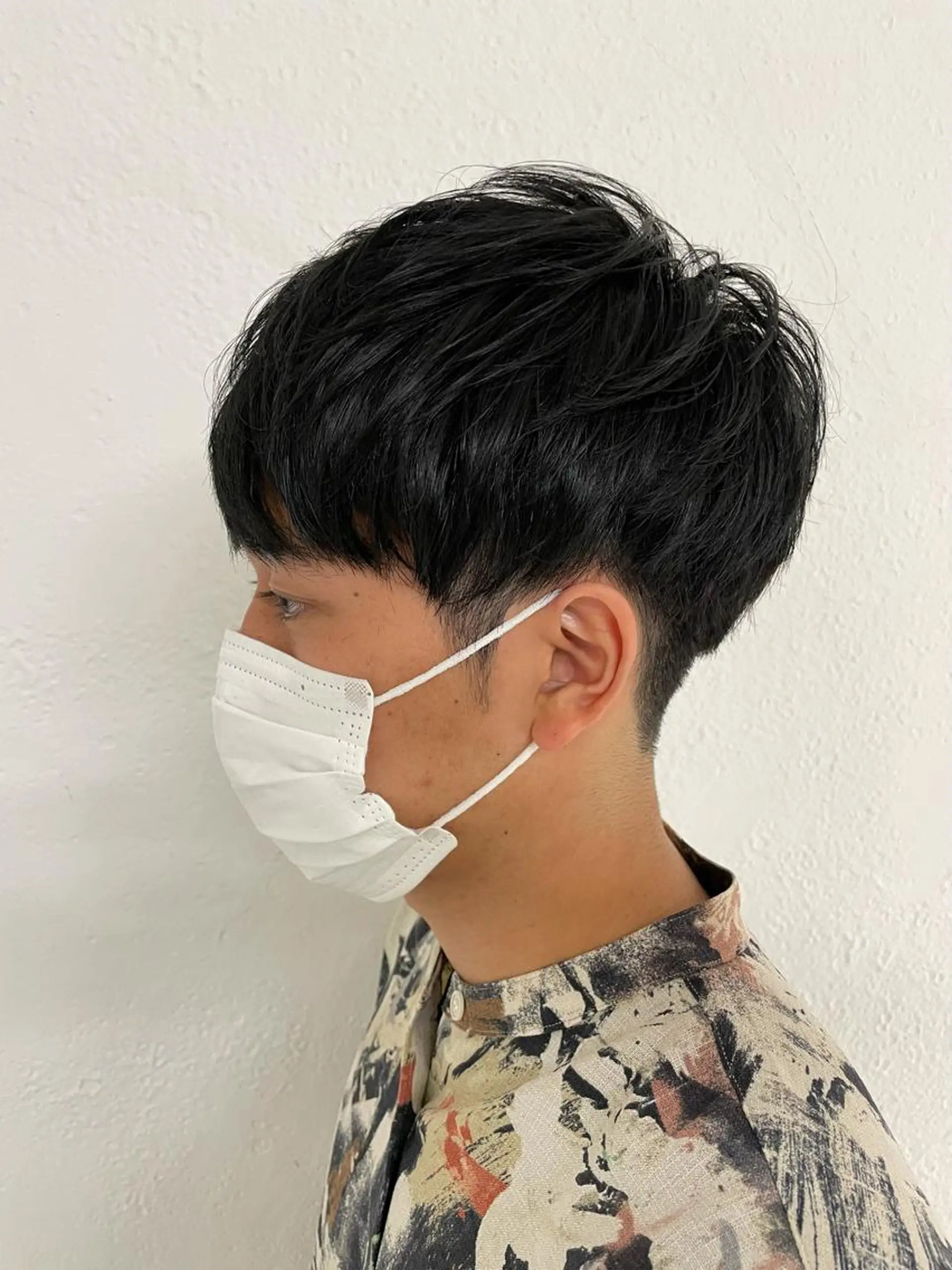 ショート カラー メンズ マッシュ 刈り上げ 【東北メンズヘア1 位受賞🥇】本間祐太のヘアスタイル