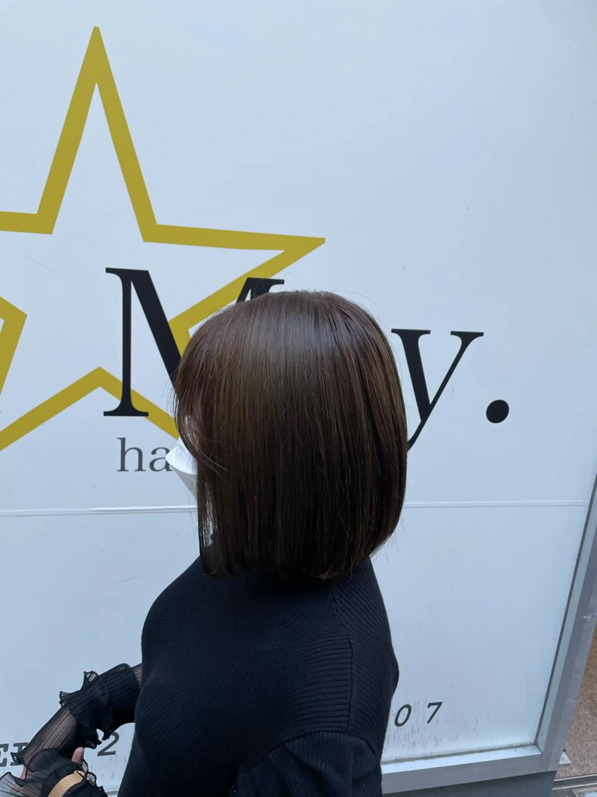 ミディアム カラー ベージュカラー オリーブベージュ ❄️薄 仁❄️のヘアスタイル