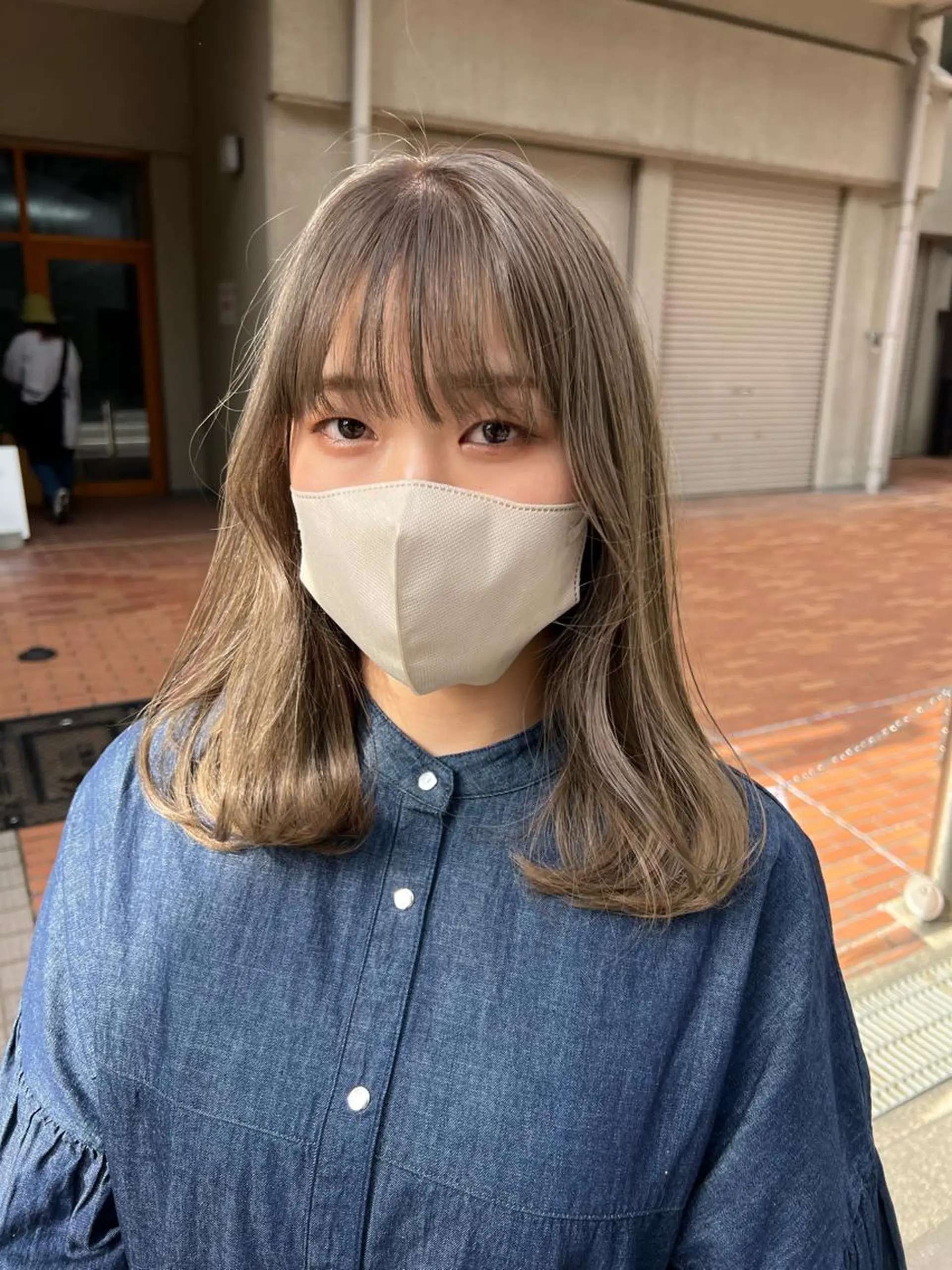 ロング カラー 谷町/Le'a /竹原しおなのヘアスタイル