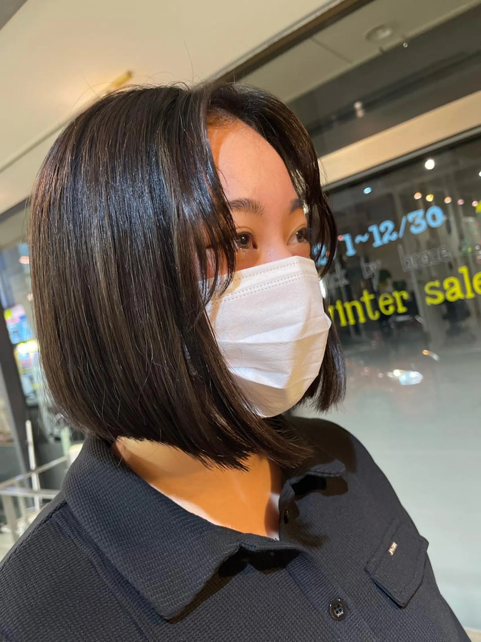 ショート 米元 春奈のヘアスタイル
