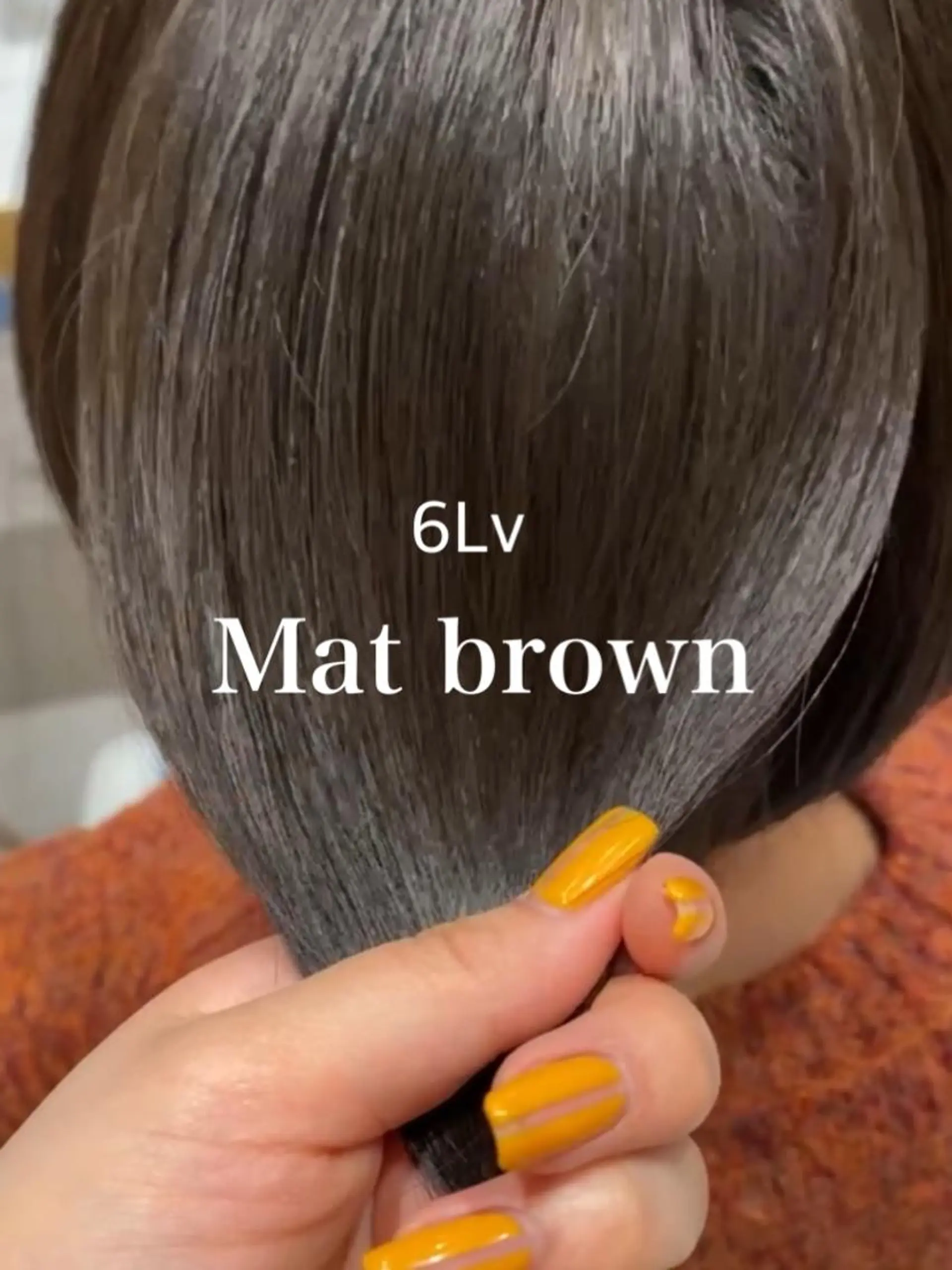 ミディアム カラー パーマ ヘアアレンジ ブリーチ ブリーチなしカラー 小野寺瑞希 /最小顔カットのヘアスタイル