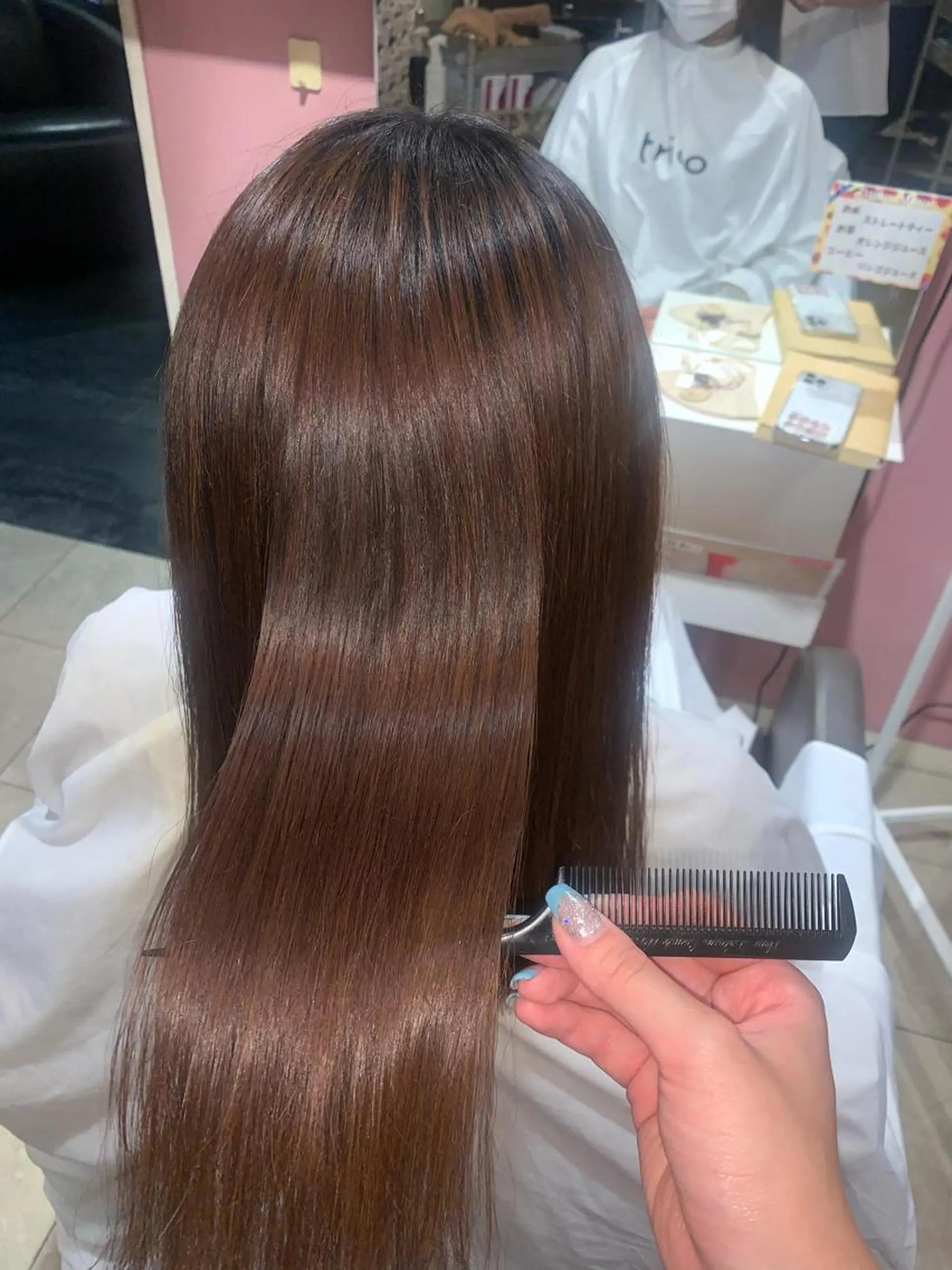 セミロング トリートメント Lino【リノ】所属・Lino♚﻿ MOMOKA💖のマツエク・マツパデザイン