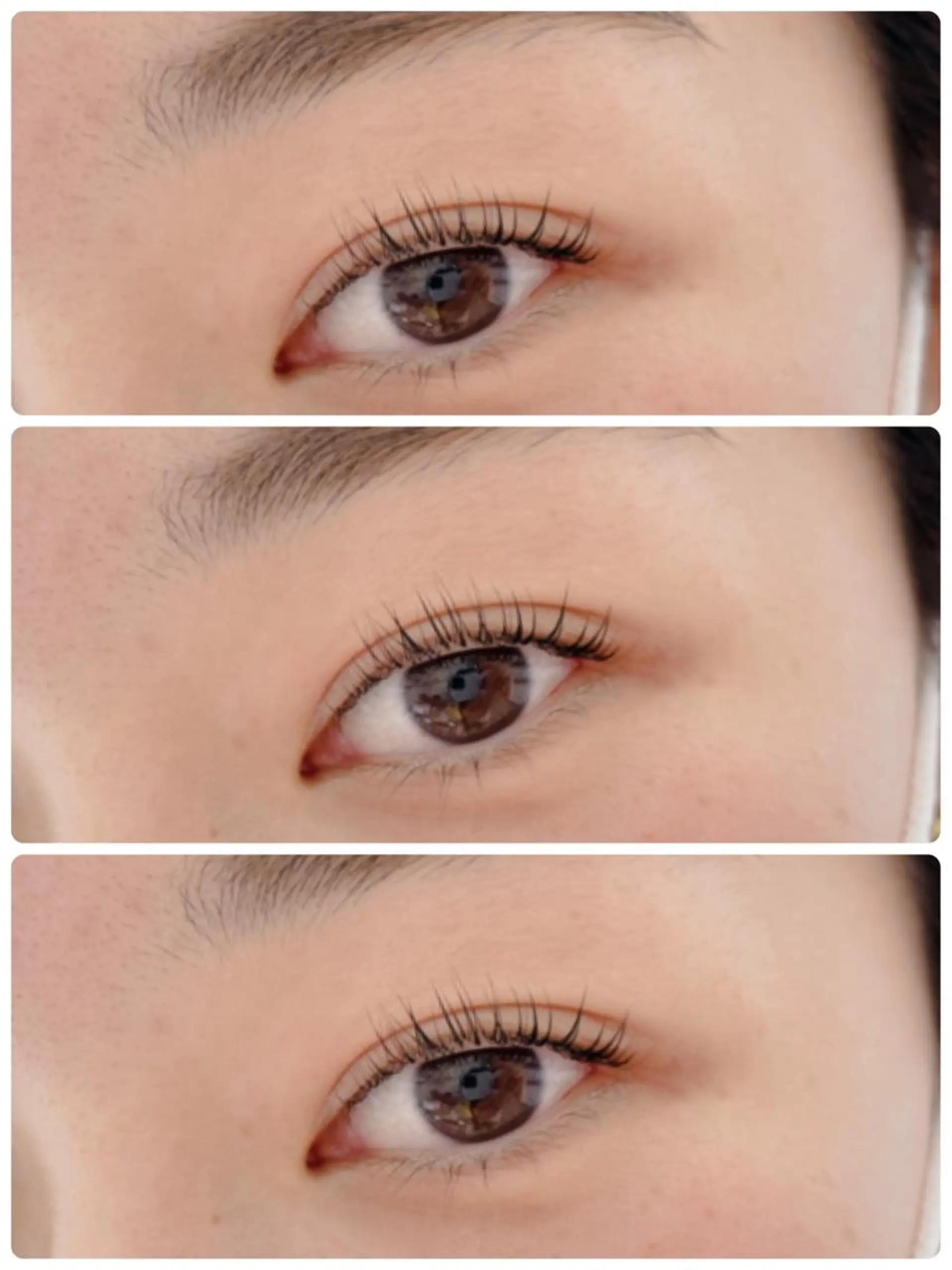 マツエク・マツパ パリジェンヌラッシュリフト 自宅マツエクサロン A/Rのマツエク・マツパデザイン