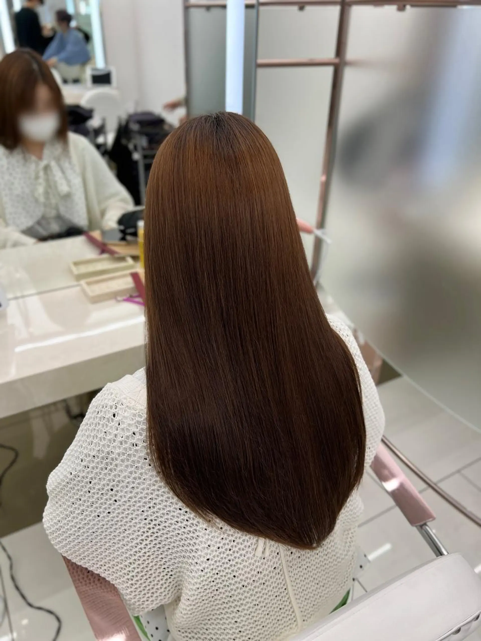 ロング トリートメント 酸熱トリートメント COA GINZA / しずくのヘアスタイル