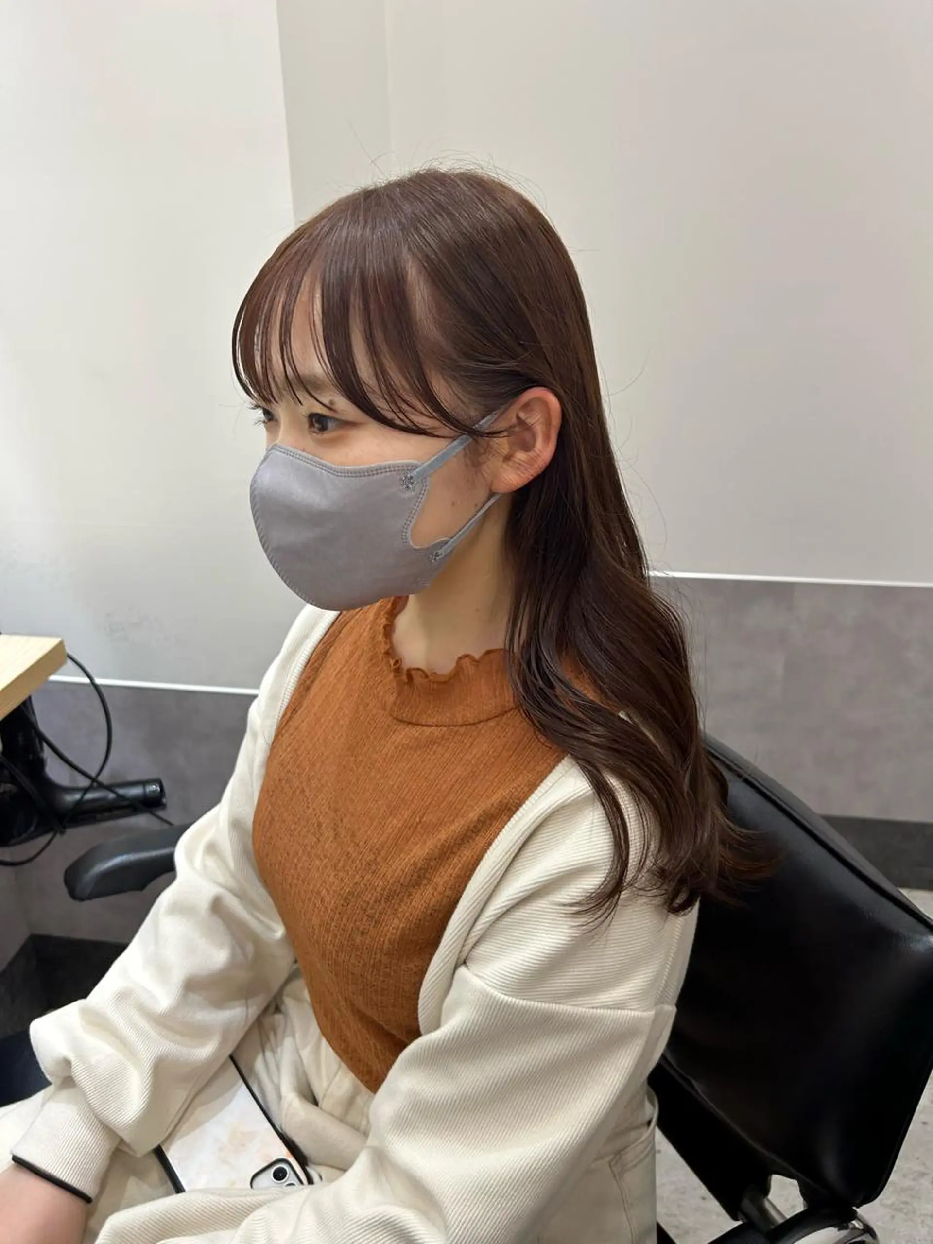 ロング カラー ベージュカラー 透明感カラー ピンクカラー ピンクベージュ くびれヘア カット ヘアカラー SAKINO. ベージュカラーのヘアスタイル
