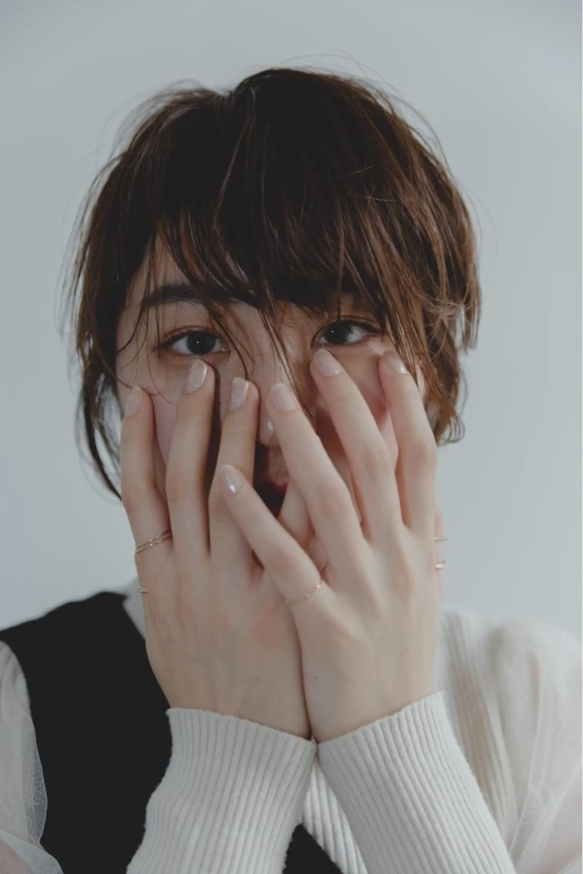 ショート カラー ツジガキ ユウスケのヘアスタイル