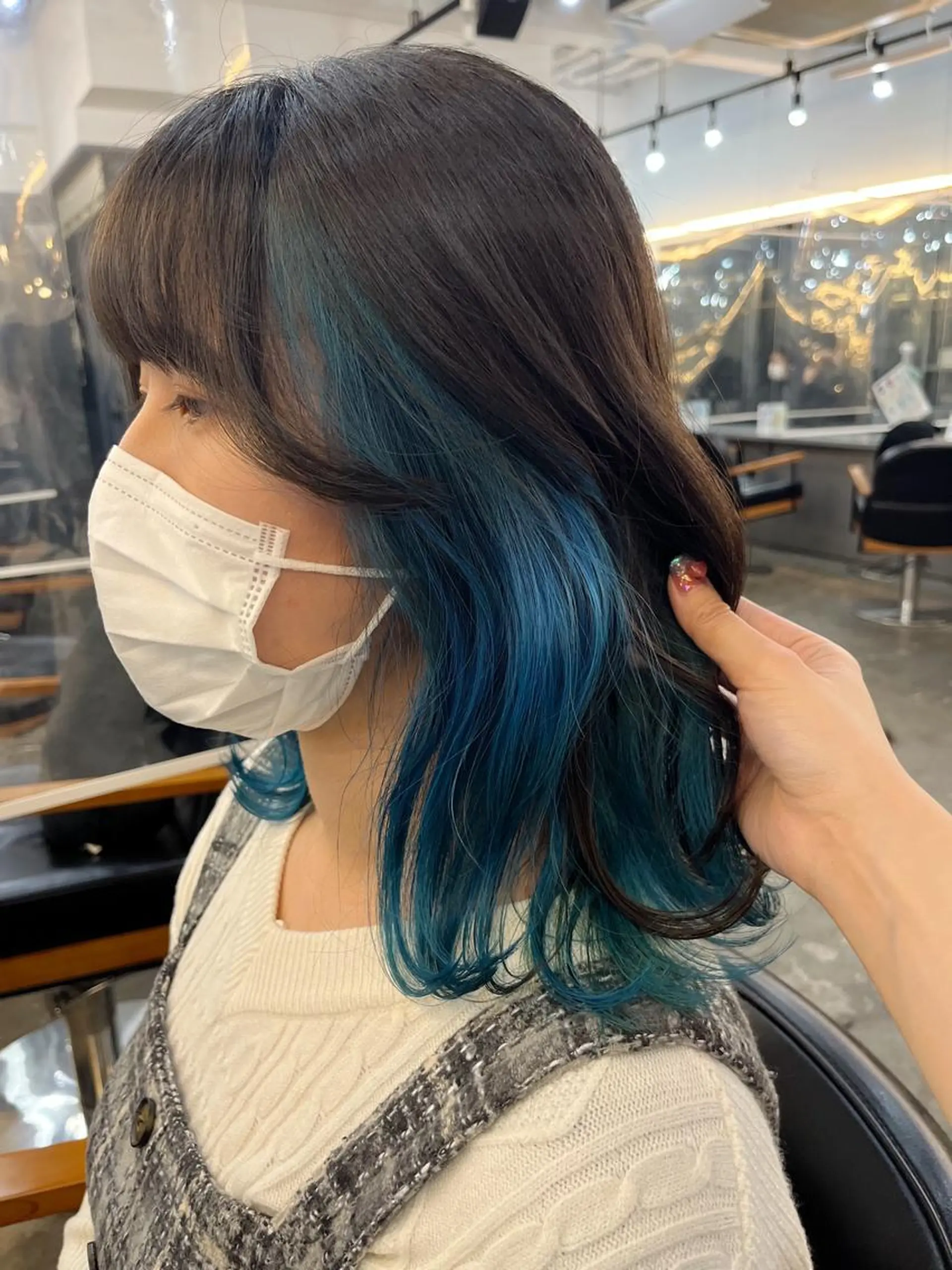 ミディアム カラー ヘアカラー 🌛ダブルカラー 🌜SAYAKAのヘアスタイル