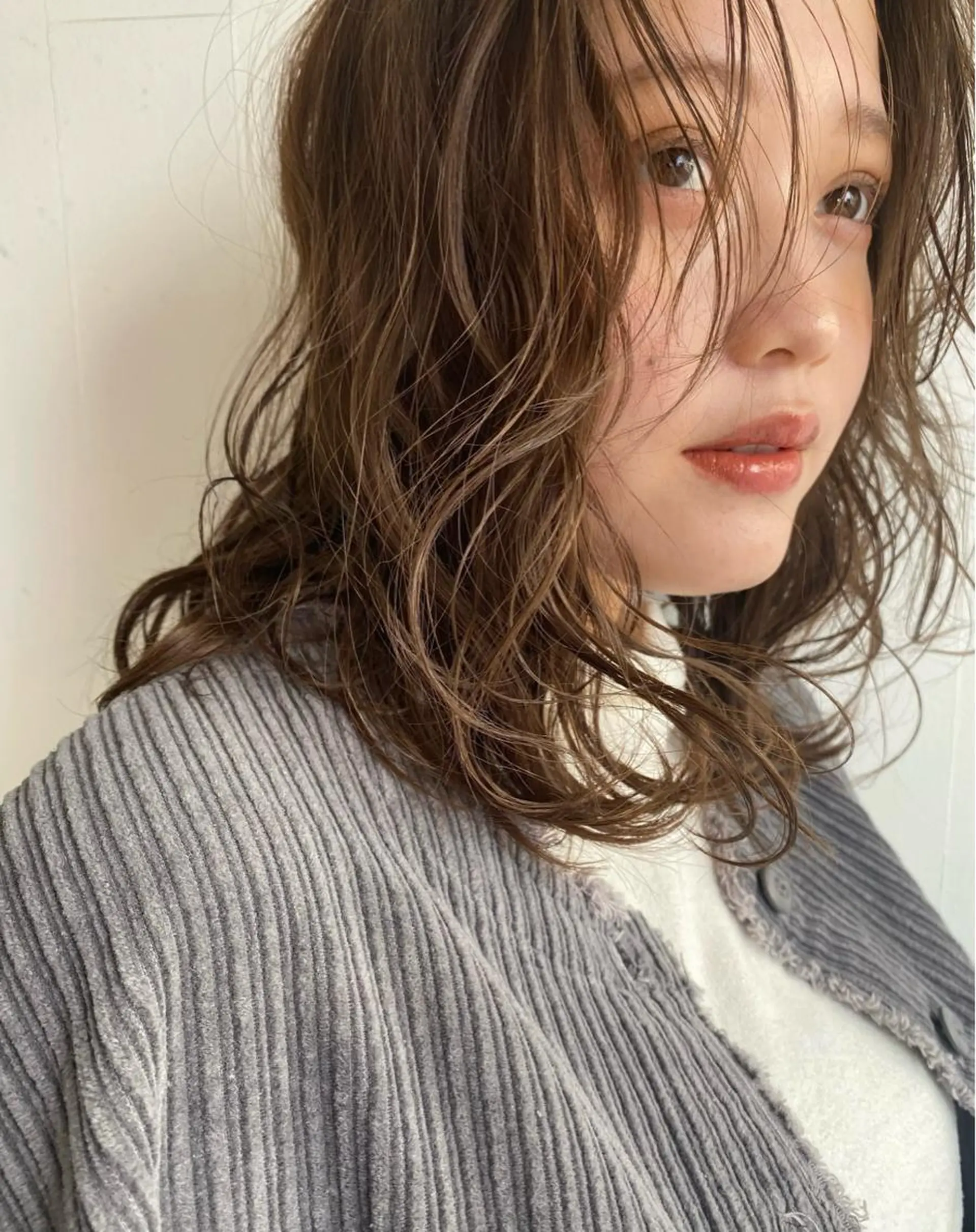 ミディアム 🍃透明感スタイル ｙｕ-ｋａ🍃のヘアスタイル