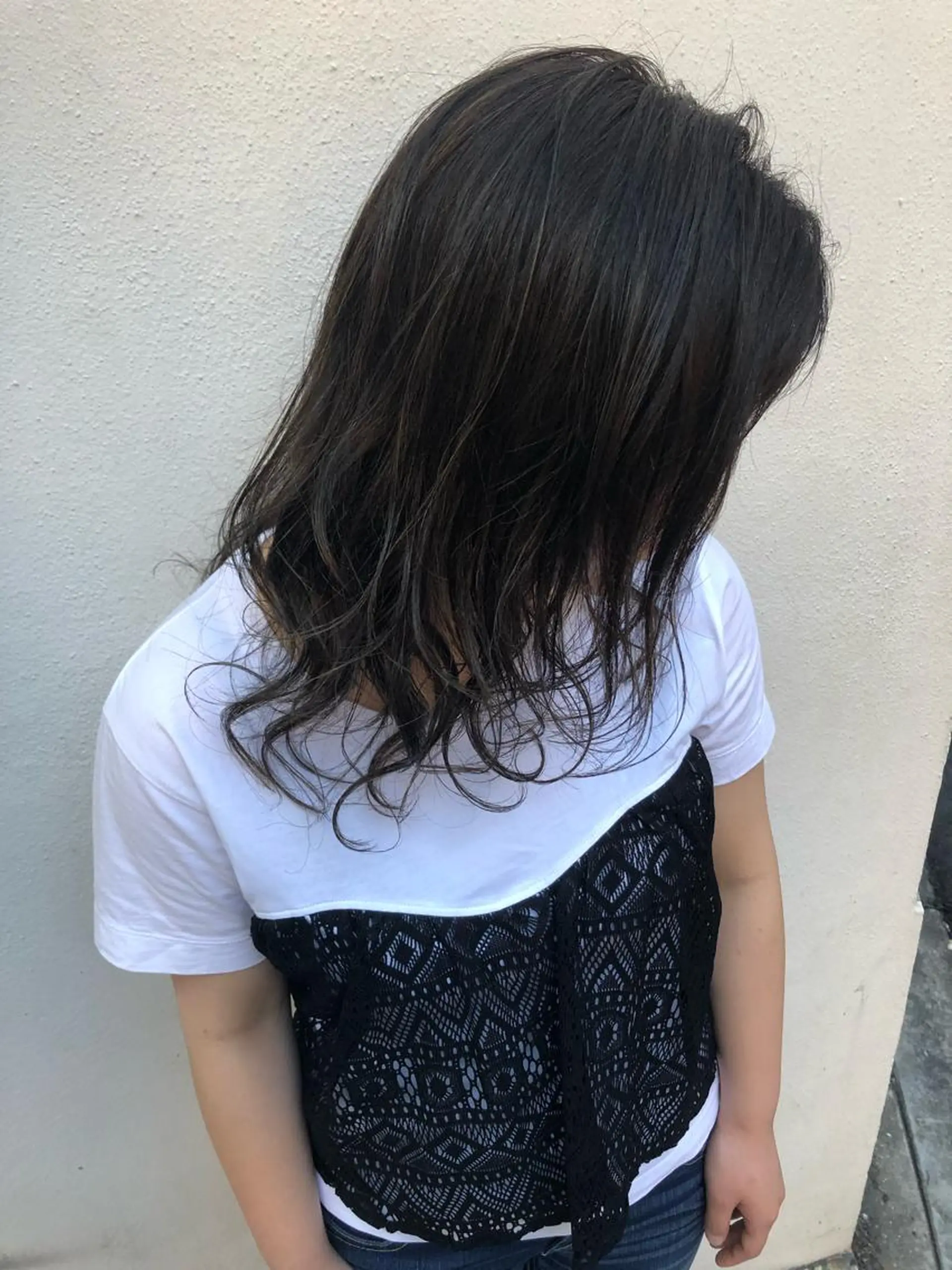 セミロング カラー 髪質改善/艶髪 やまなかのヘアスタイル