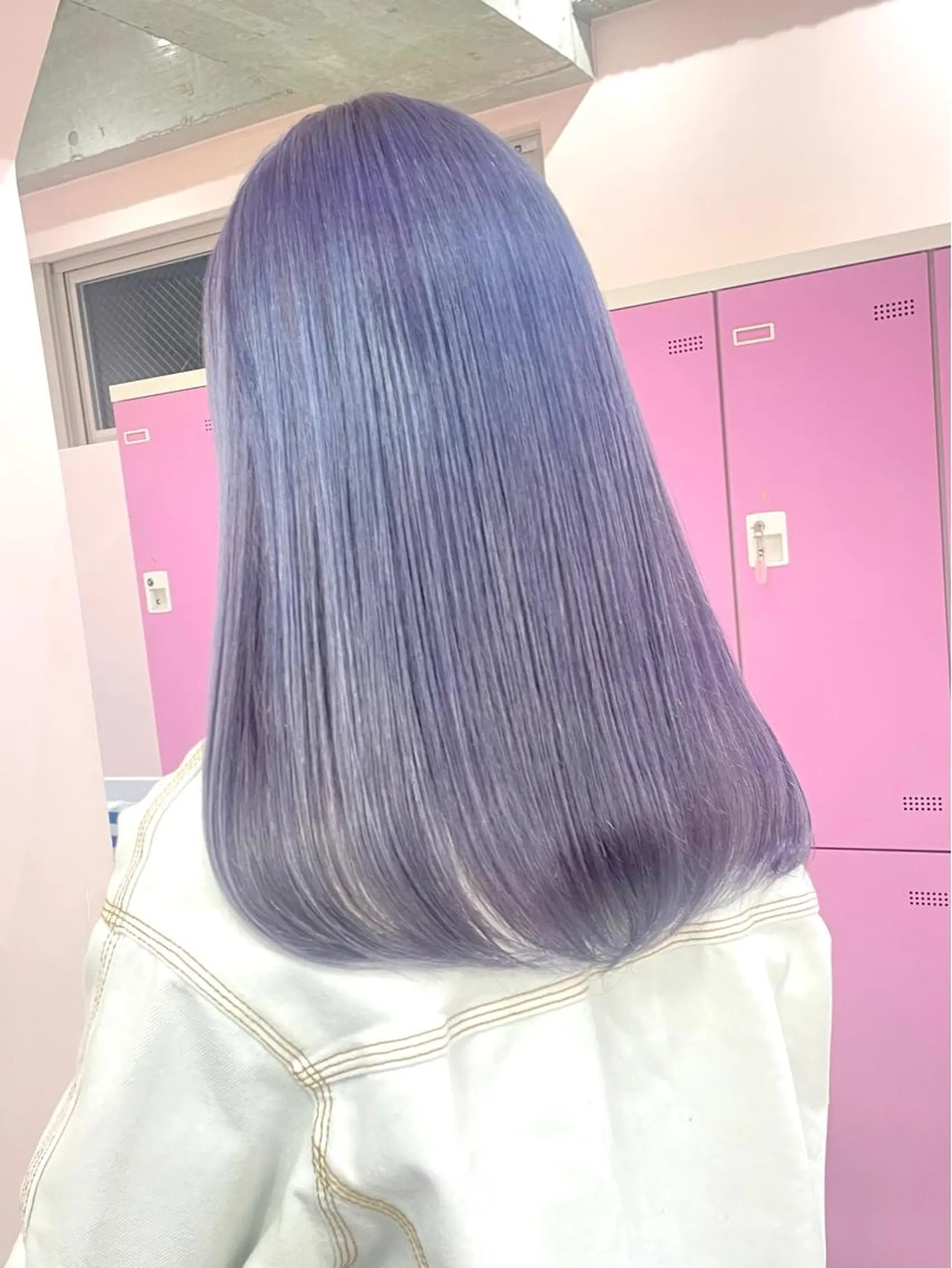 ロング カラー ヘアアレンジ 艶髪 🦋CON🦋のヘアスタイル