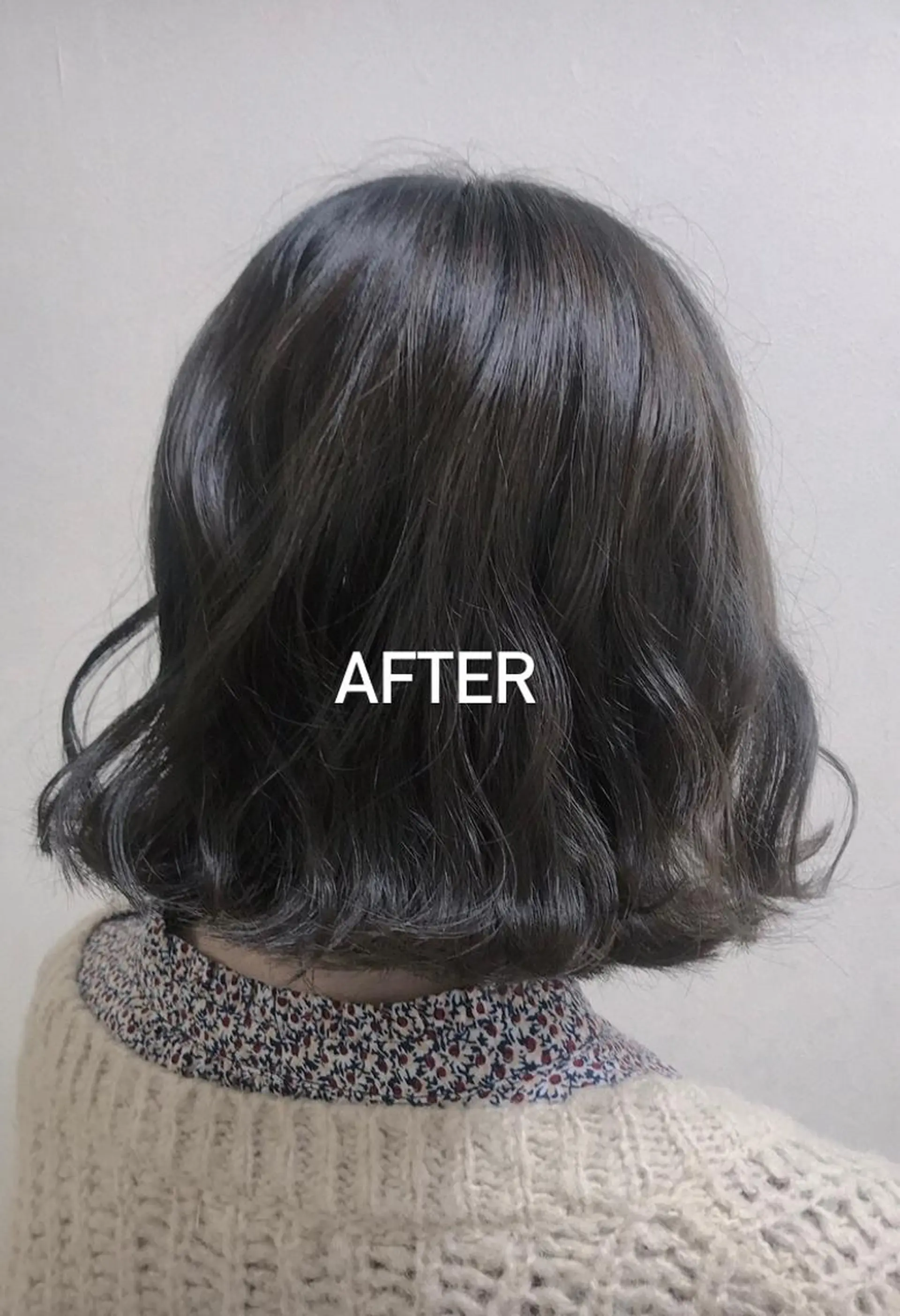 ショート カラー ブルーカラー ボブ もりたみかこ 美容師お休み中のヘアスタイル