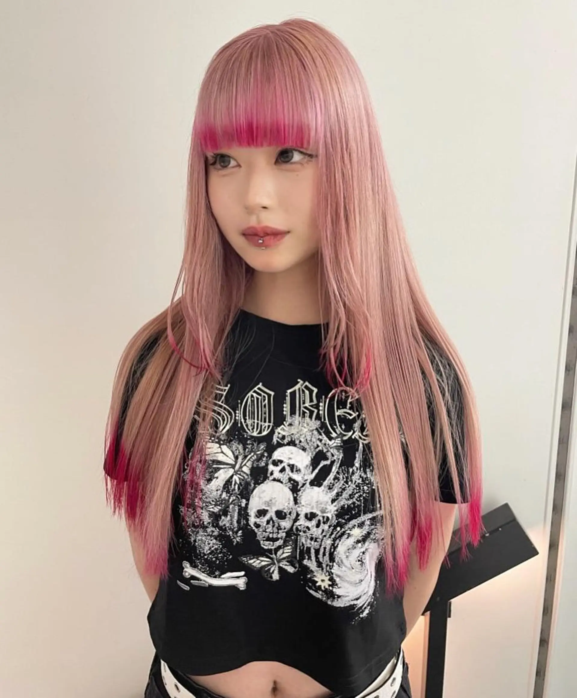 カラー デザインカラー ヘアカラー hair&nail ☯️アイリ☯️のネイルデザイン