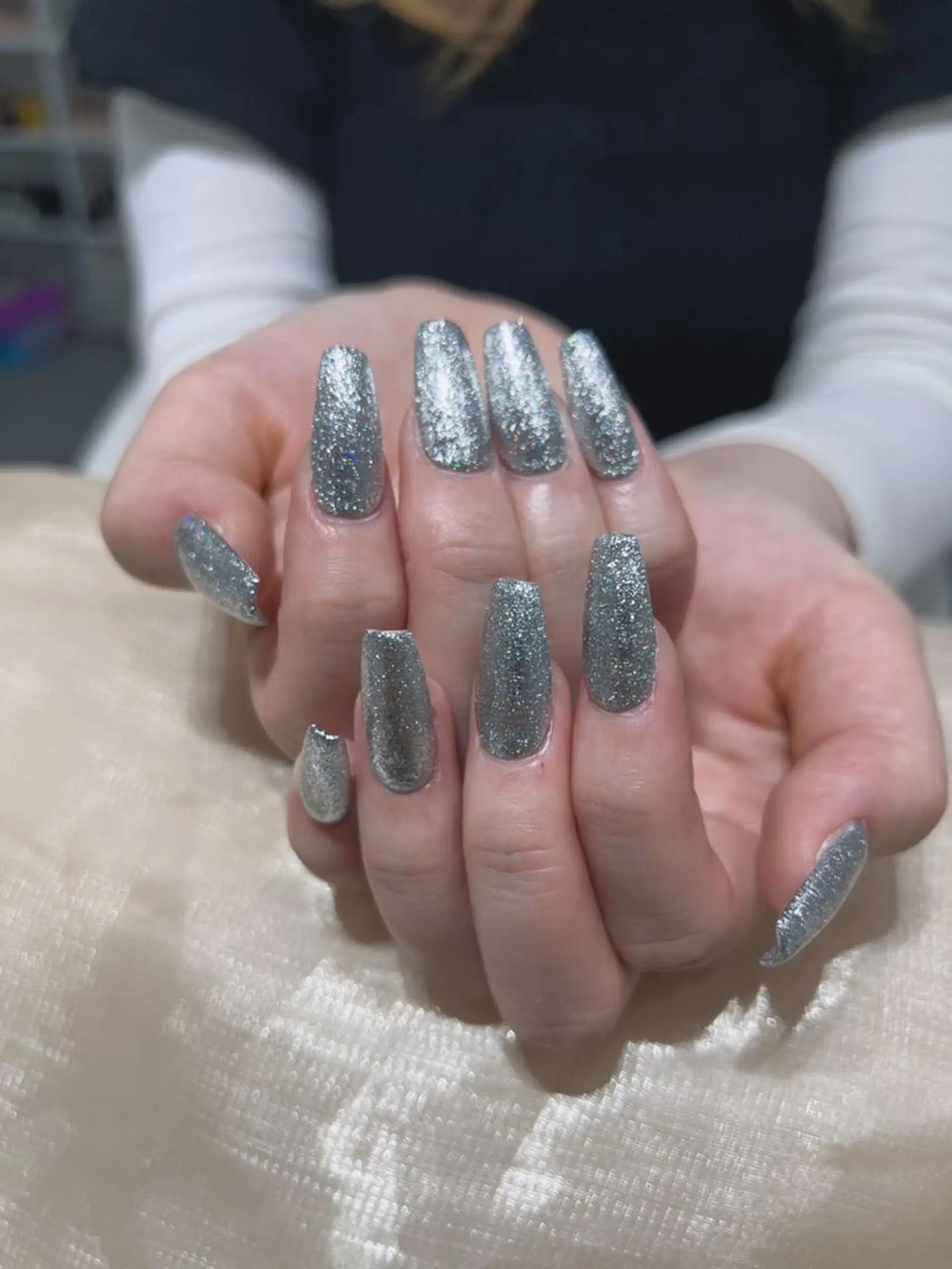 ネイル 長さ出し マグネットネイル ワンカラーネイル ネイルチップ Queens ciciのネイルデザイン