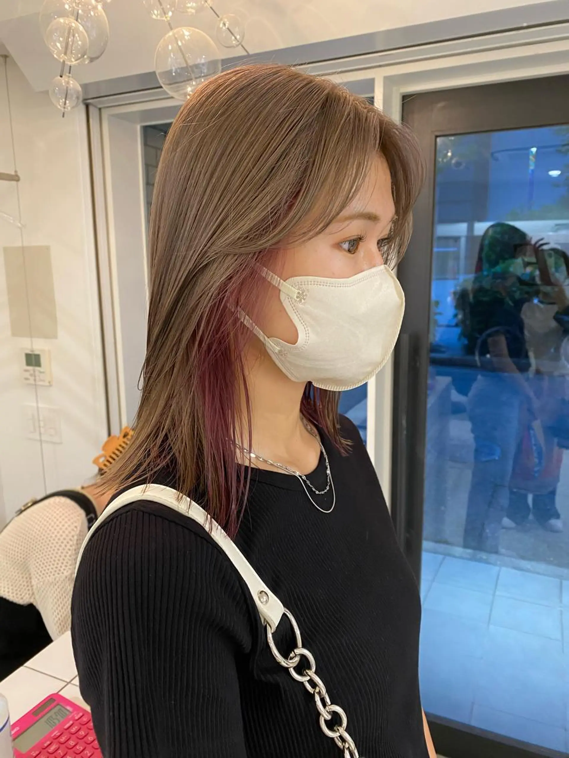 セミロング カラー natsune /レイヤーカットのヘアスタイル