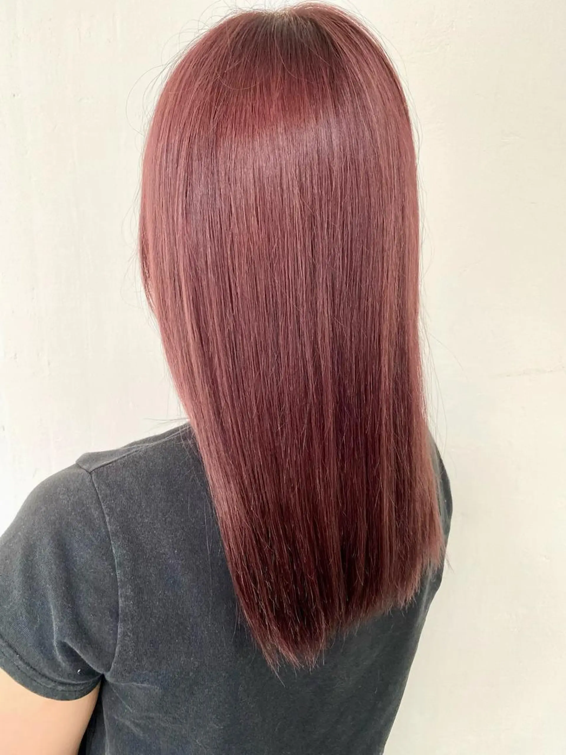 ロング 伸ばしかけ 縮毛矯正 縮毛矯正 千 田のヘアスタイル