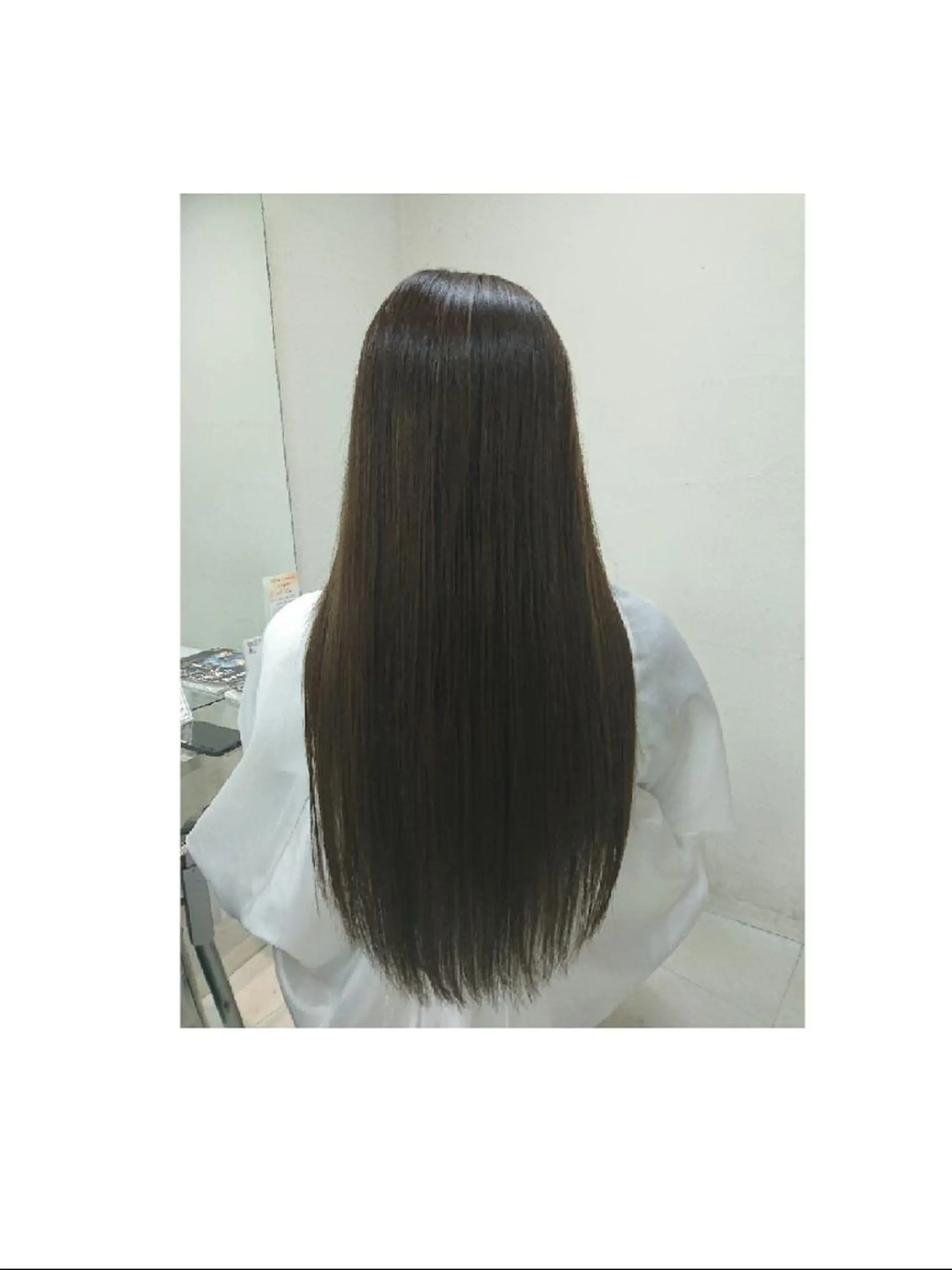 ロング カラー トリートメント nagane sayakaのヘアスタイル