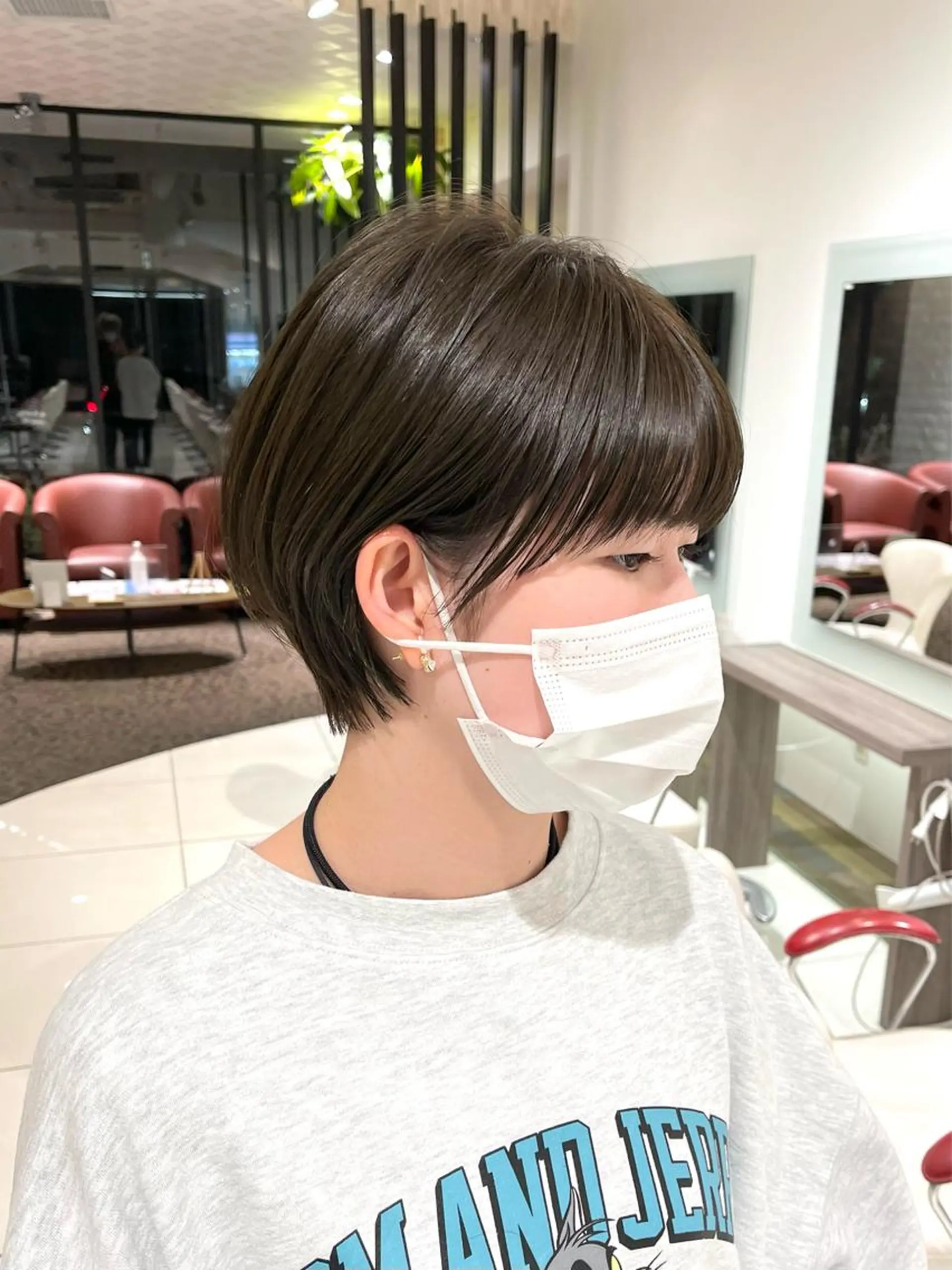 ショート ショートボブ ハンサムショート 丸みショート ボブ ショートヘア 荻窪/ショートヘア✨ ショートボブ長松大哉のヘアスタイル