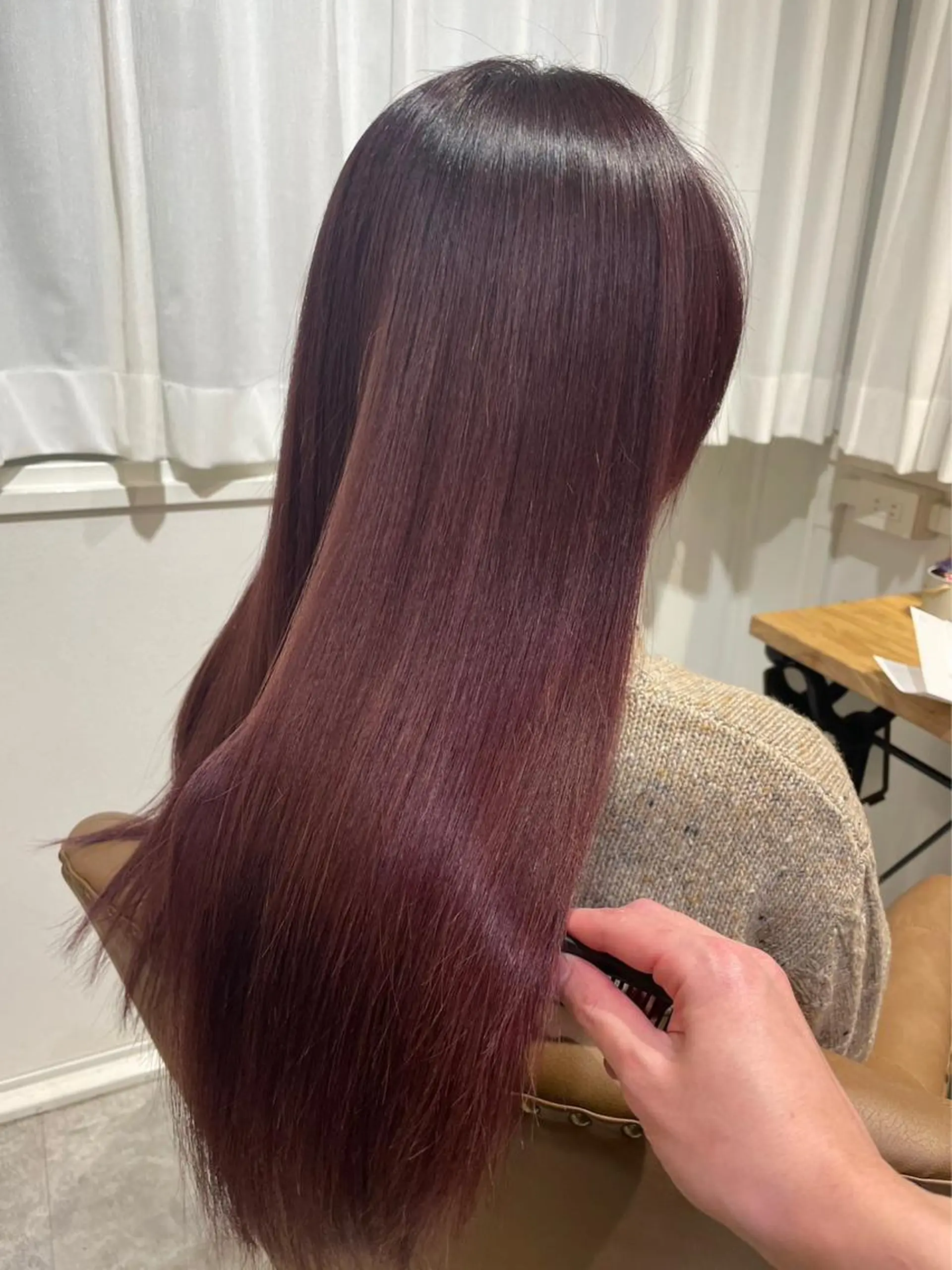 ロング カラー yuu /N° 大分中央町店のヘアスタイル