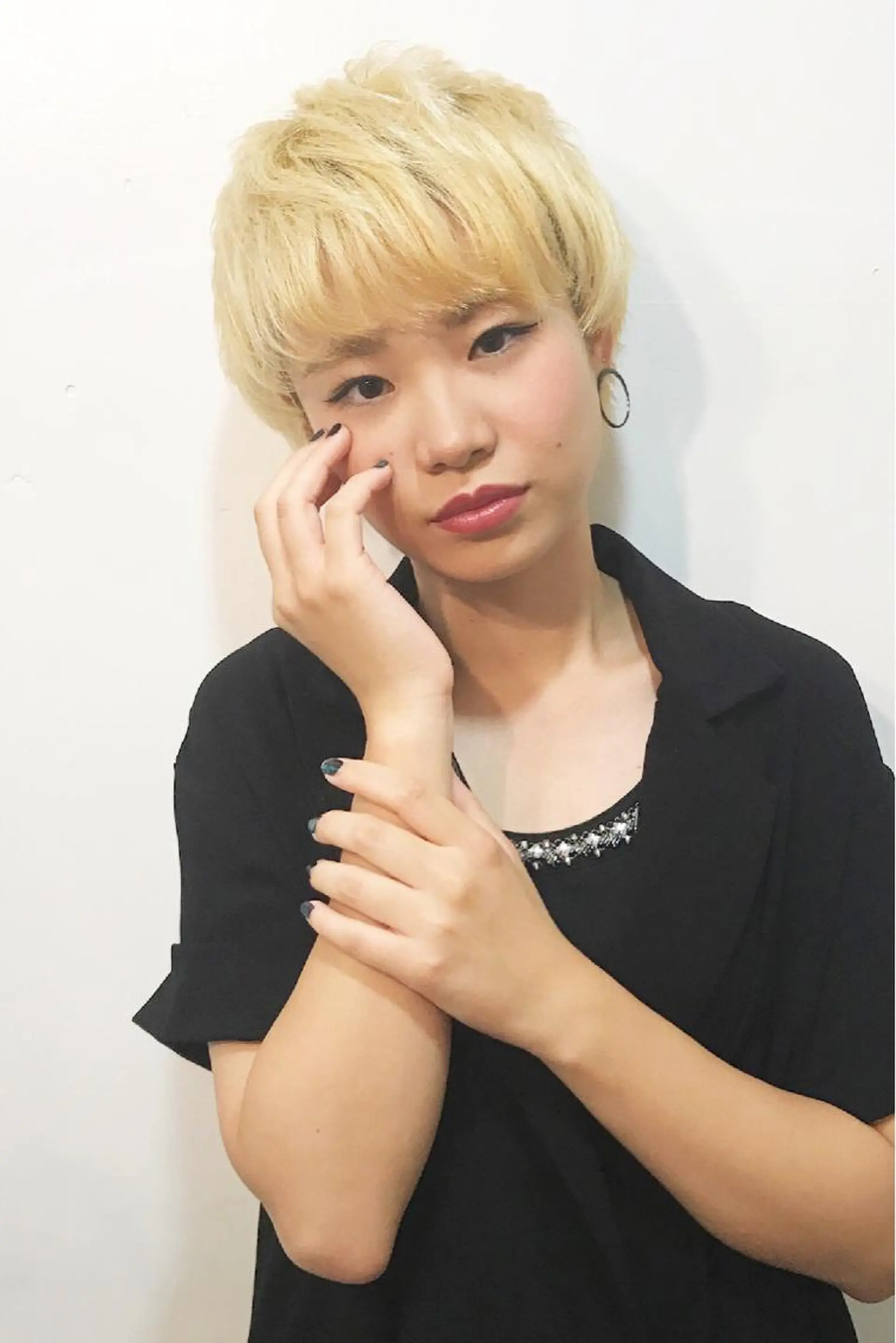 ショート カラー ハイトーンカラー 外国人風カラー ショートヘア ⭐️バッサリカット モデル募集⭐️佐野のヘアスタイル