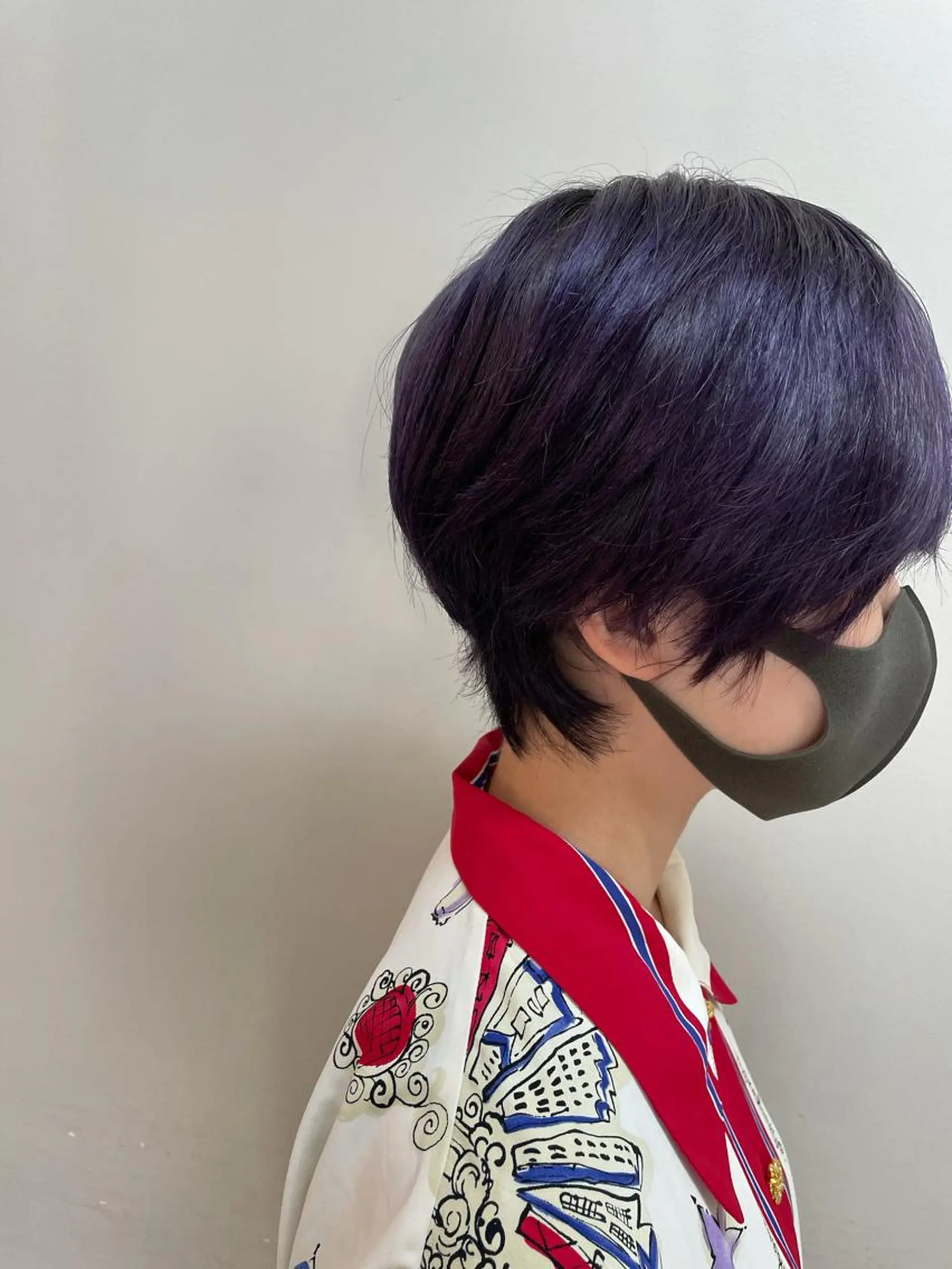 ショート カラー レイヤーカット 特化型シオンのヘアスタイル