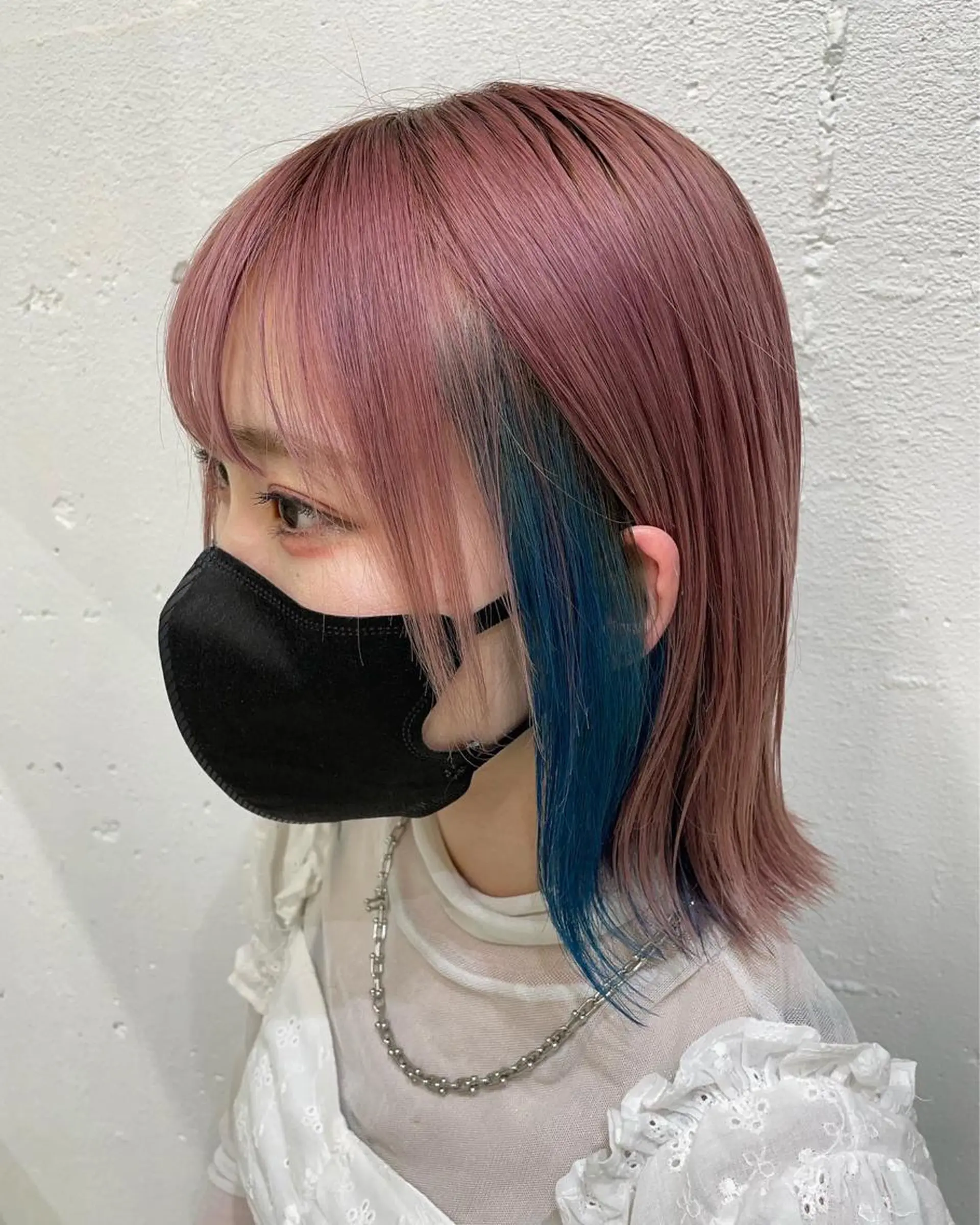 ロング ﾚｲﾔｰ🩵透明感 ೀユイ🌙のヘアスタイル