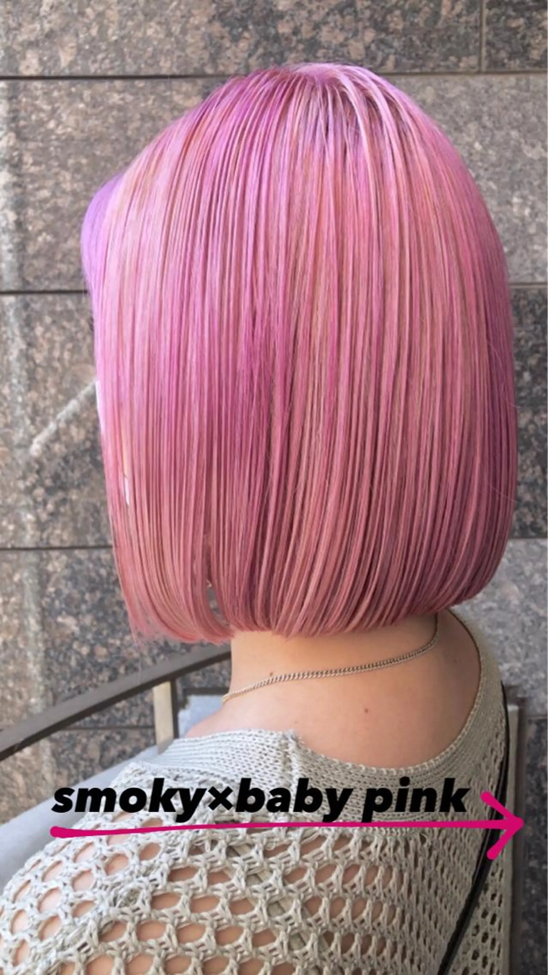 ミディアム カラーアンドケアリタ kitamuuuのヘアスタイル