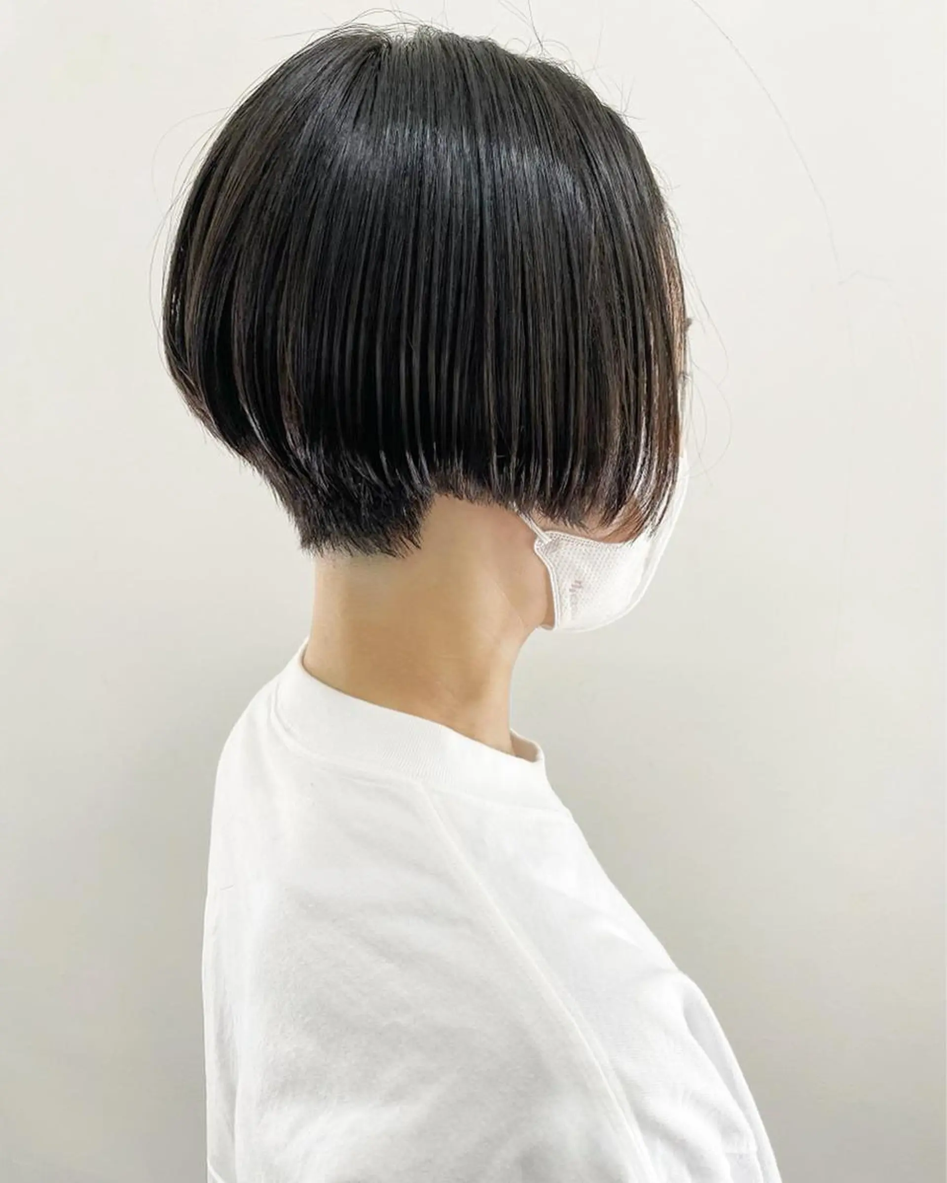 ショート ハンサムショート ショートヘア カット ヘアカラー 縮毛矯正 WATANABE MISAKIのヘアスタイル