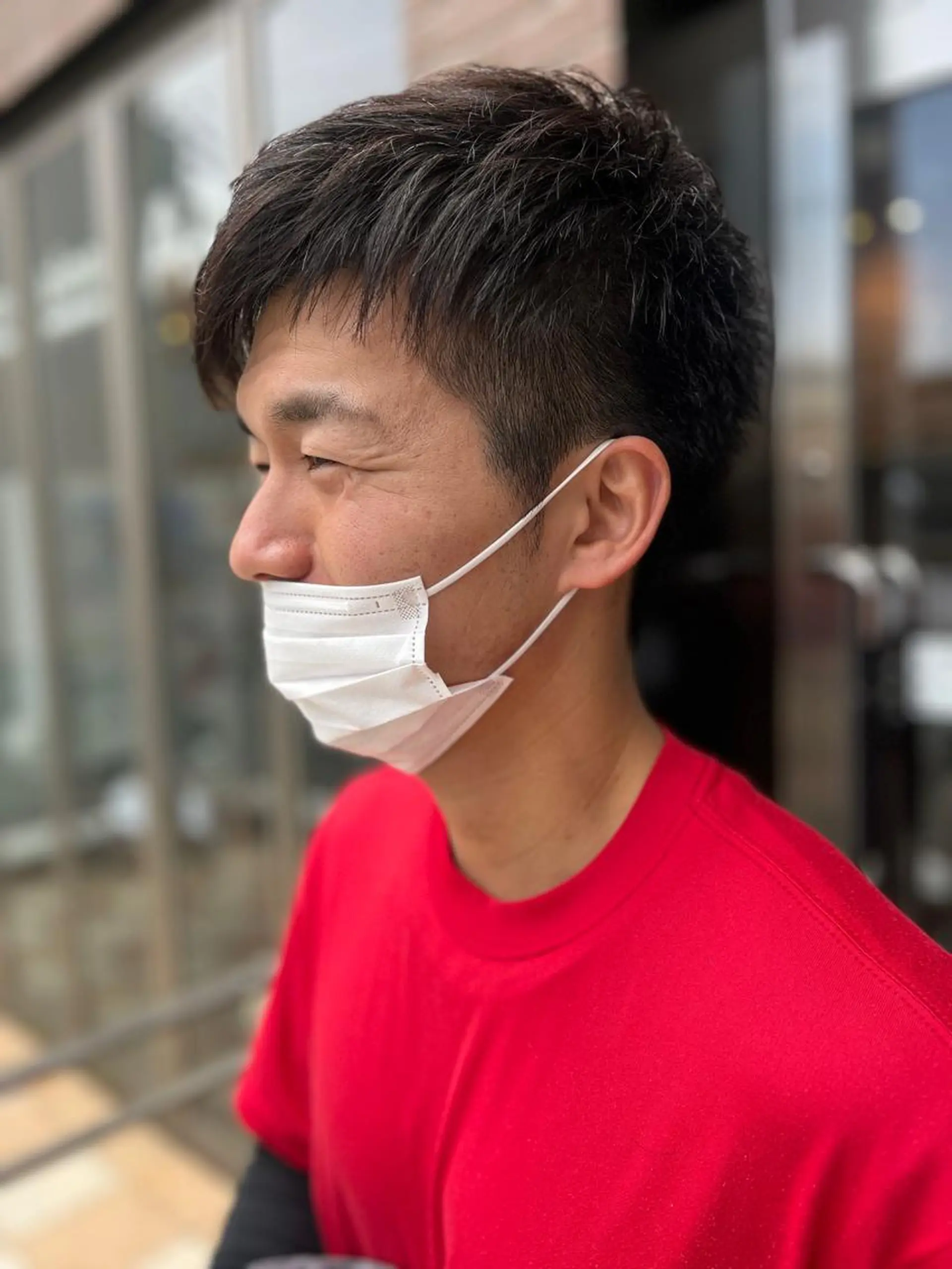 ショート カラー パーマ キッズ カット 久木原 ゆりのヘアスタイル