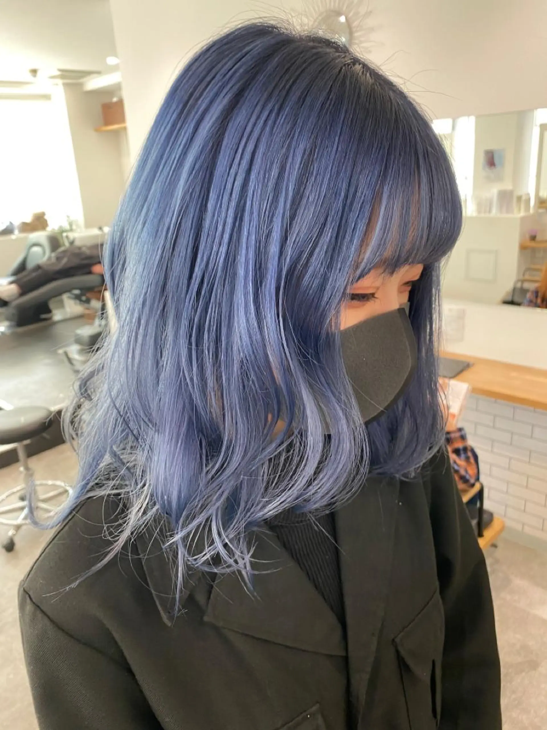 ミディアム カラー ヘアカラー JILBLAN京都 ショート/ハイライトのヘアスタイル