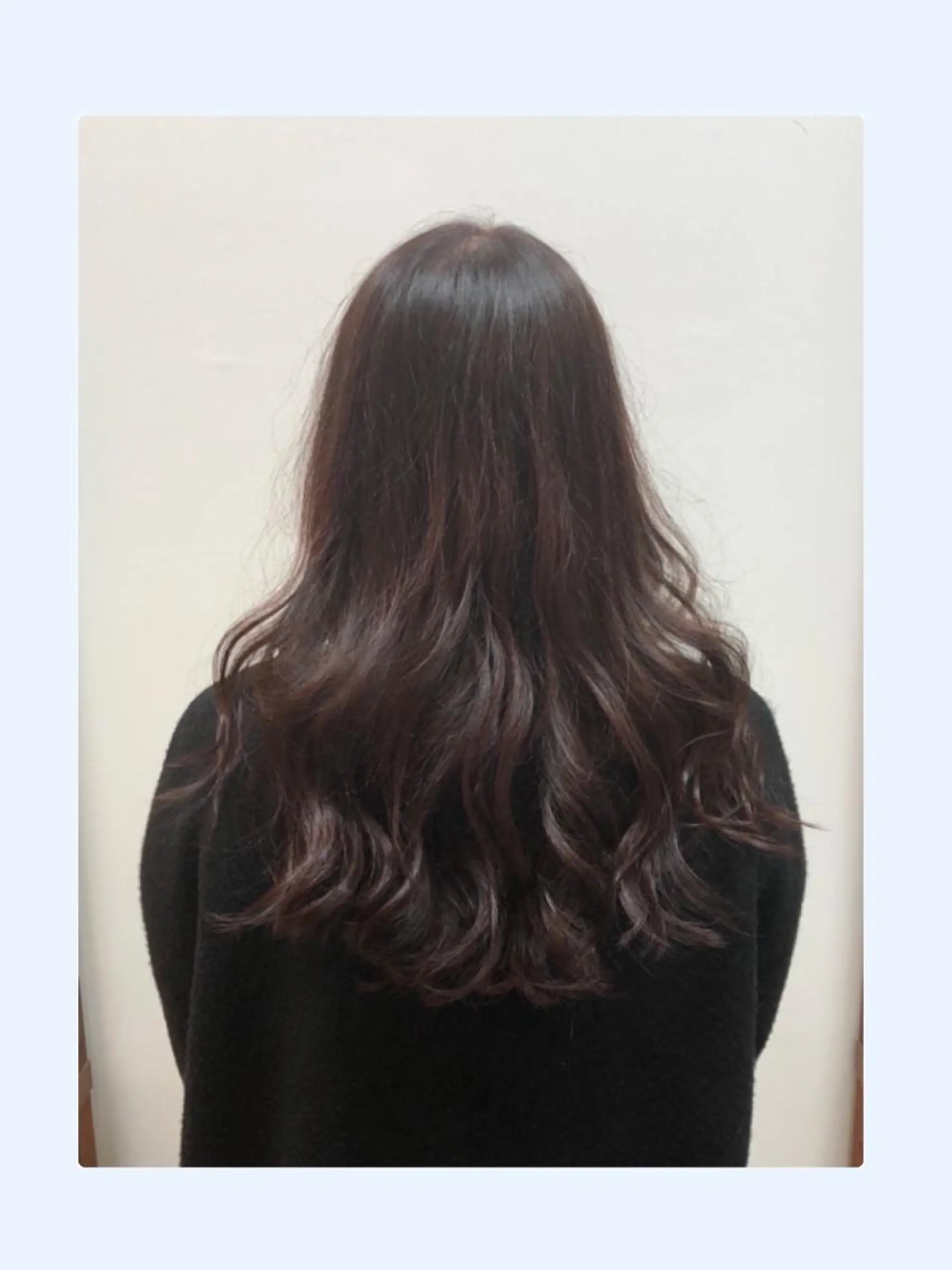 ロング 【白髪ぼかし】 愛甲竜佑のヘアスタイル