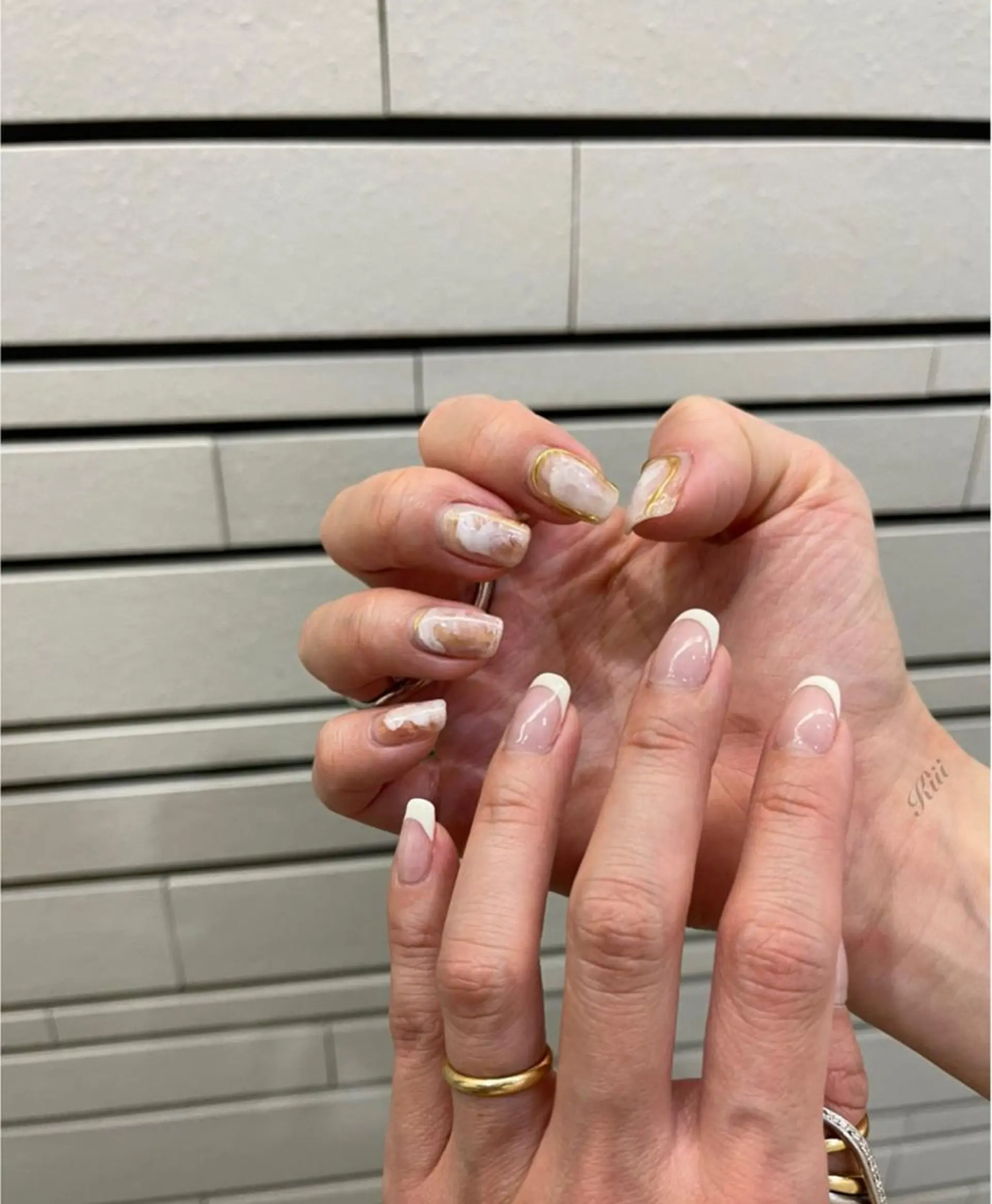 ネイル ハンドネイル フットネイル kiii.__ ✴︎*のネイルデザイン