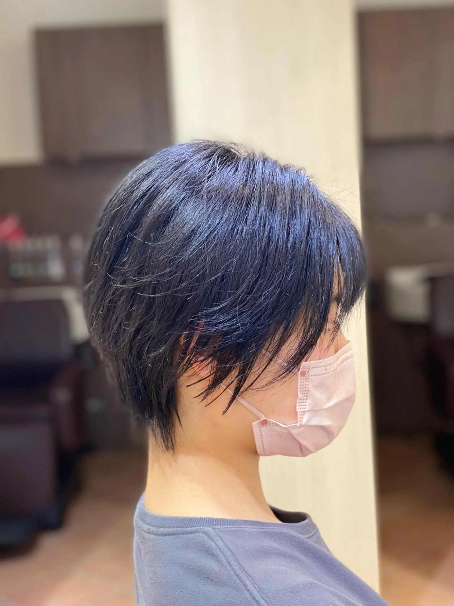 ショート ボブ ショートヘア 小顔カット トリートメント ☘️お悩み解決☘️ 岡部恒輝のヘアスタイル