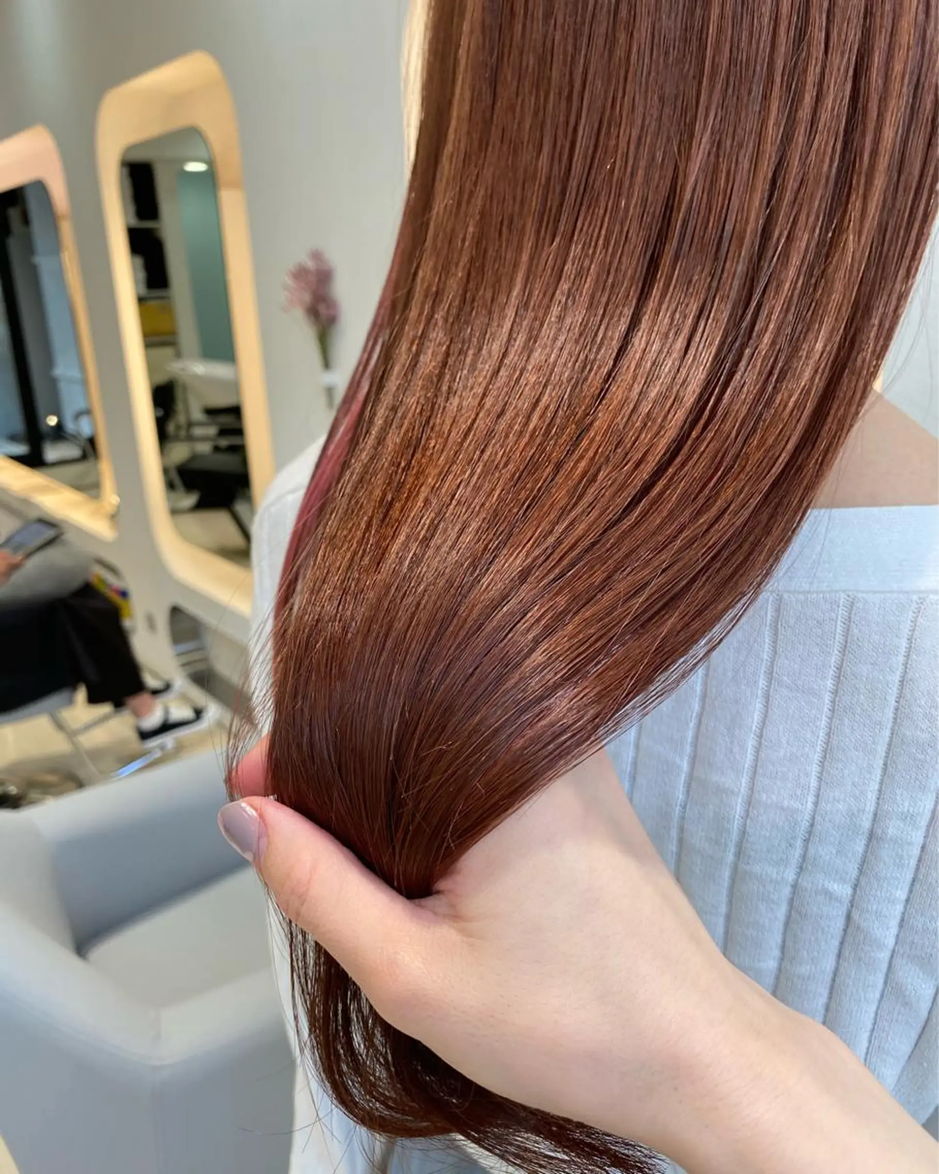 ロング パーマ 縮毛矯正 河原町/艶髪/西田 晴香のその他イメージ