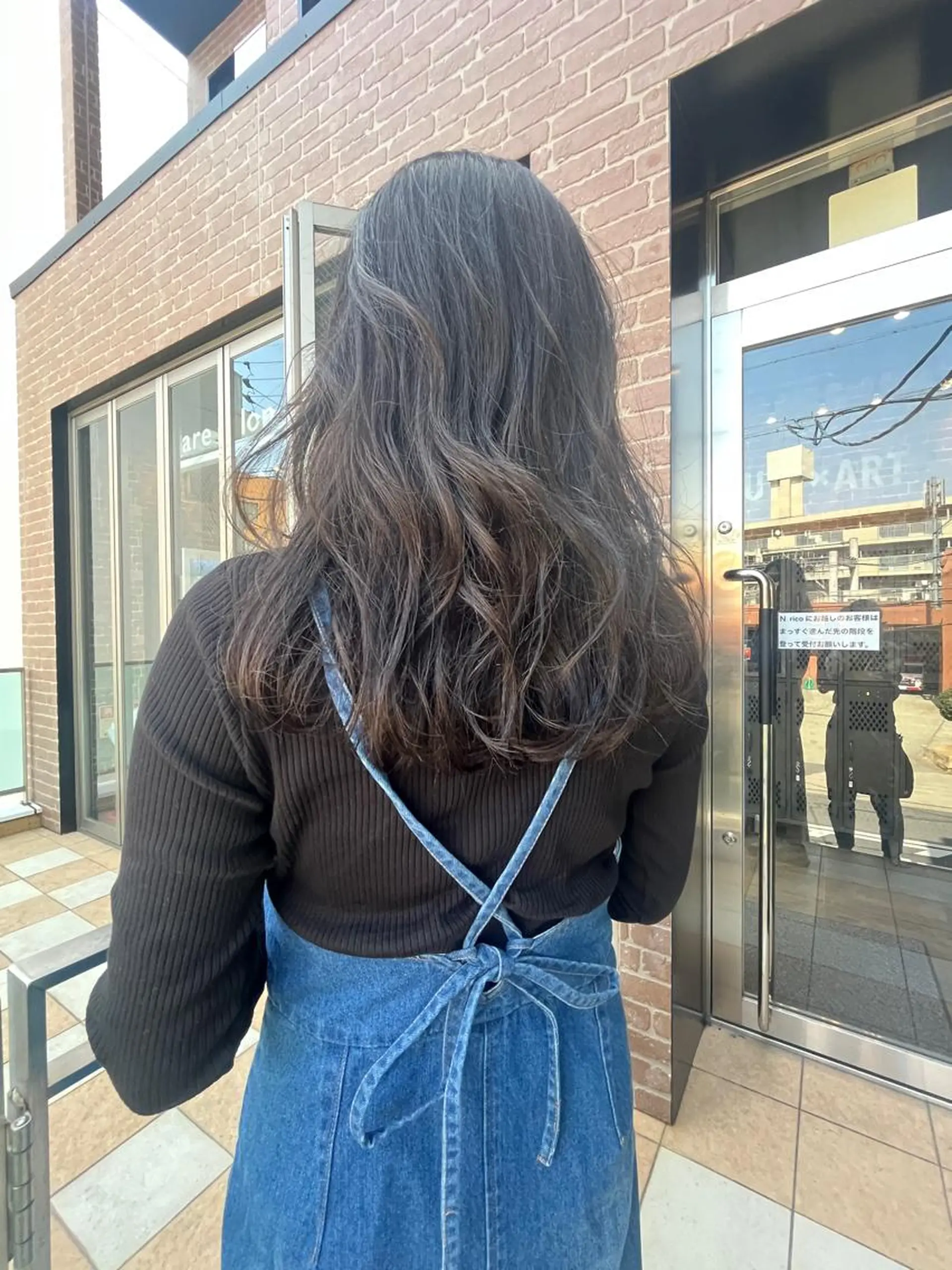 ミディアム カラー パーマ ヘアアレンジ メンズ キッズ ネイル マツエク・マツパ アイブロウ メンズブリーチ メンズハイライト メンズインナーカラー メンズ韓国風 ブリーチ カット ヘアカラー ヘアセット 久木原 ゆりのヘアスタイル