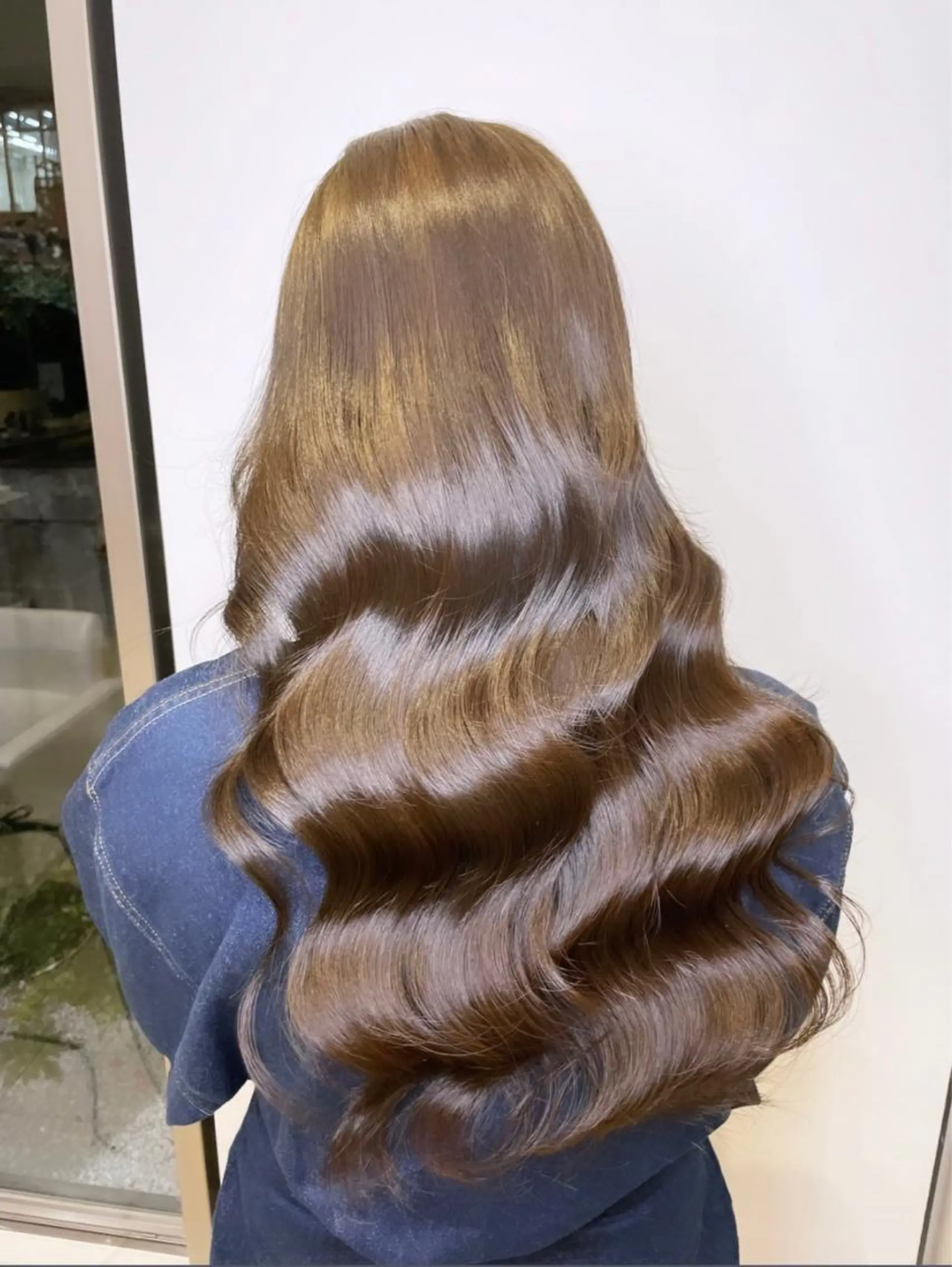 ロング カラー 髪質改善 ヘアカラー トリートメント 🩵アンブレラカラー 髪質改善　丸尾】のヘアスタイル