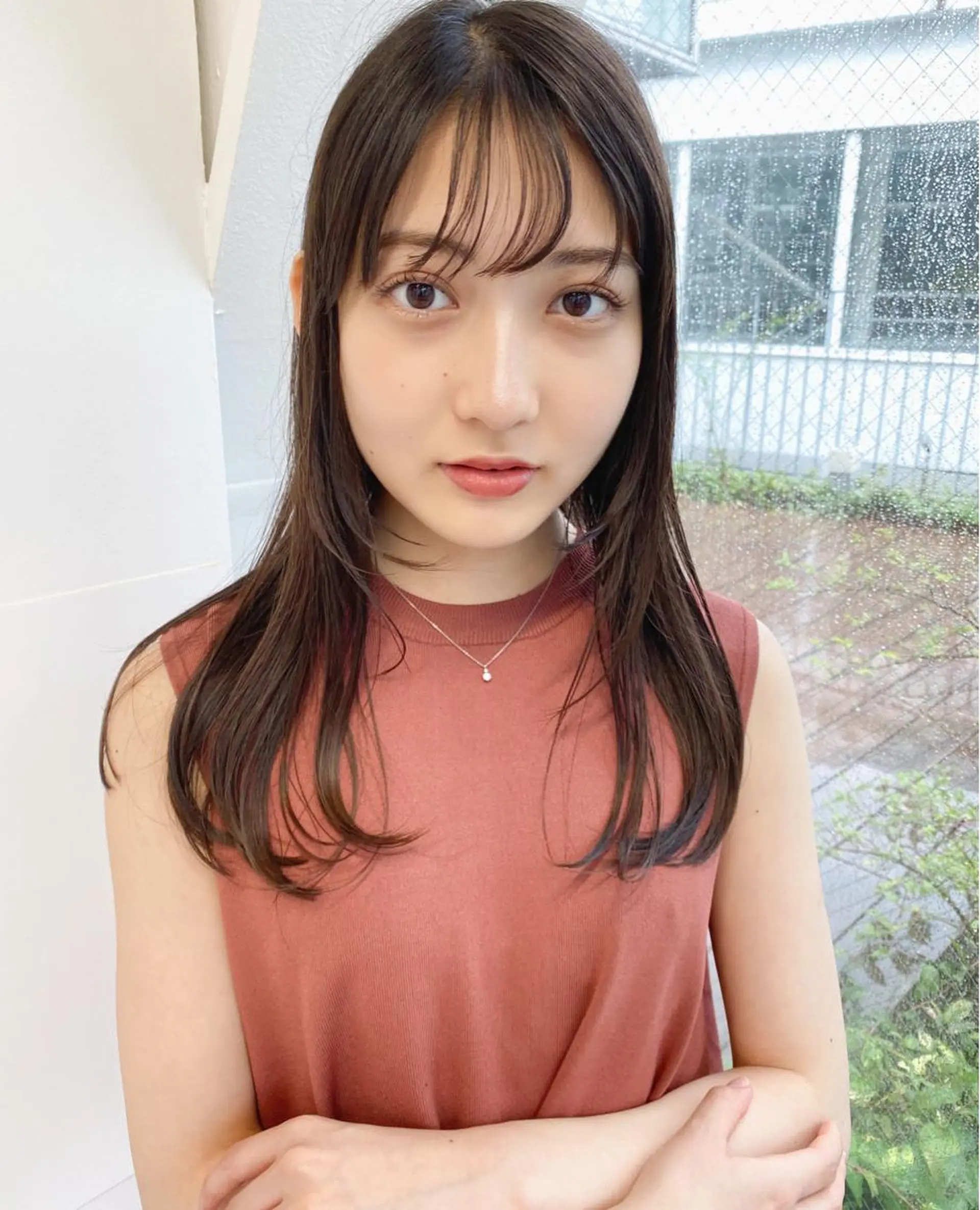 セミロング カラー カット ヘアカラー マンツーマン半個室 tamuraのヘアスタイル