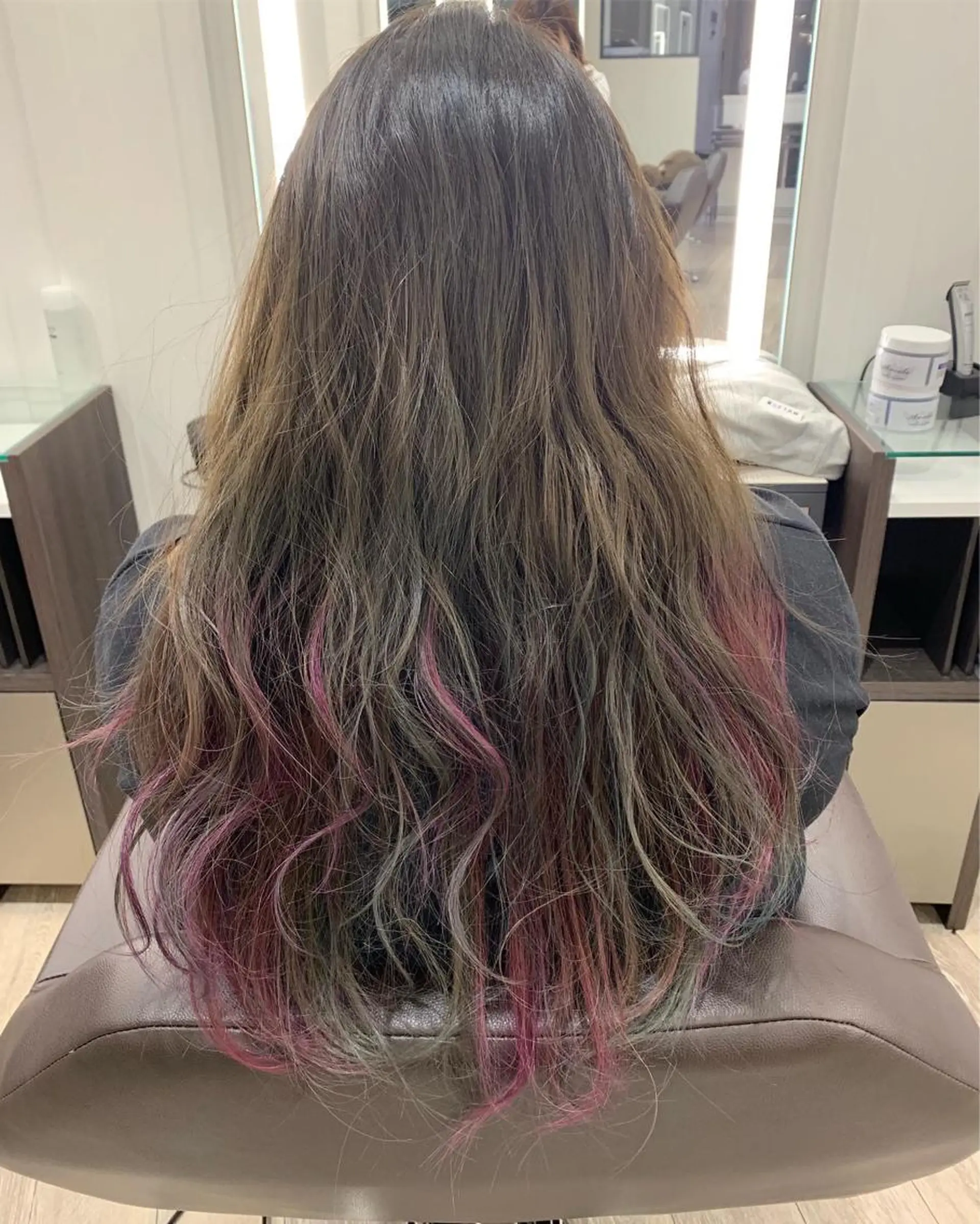 ロング 赤池 日菜子のヘアスタイル