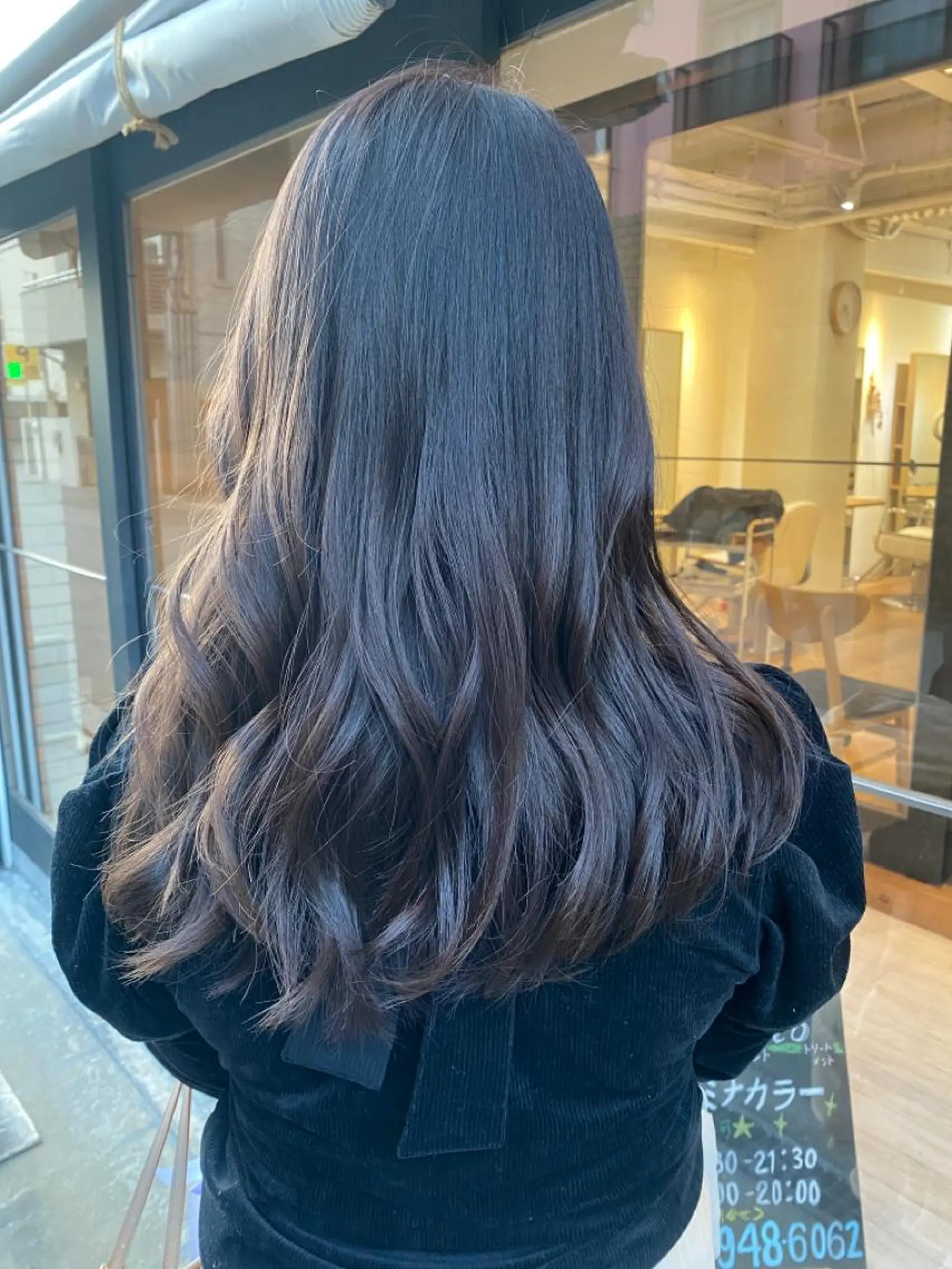 ロング カラー カット ヘアカラー トリートメント newi京橋 【sachi】のヘアスタイル