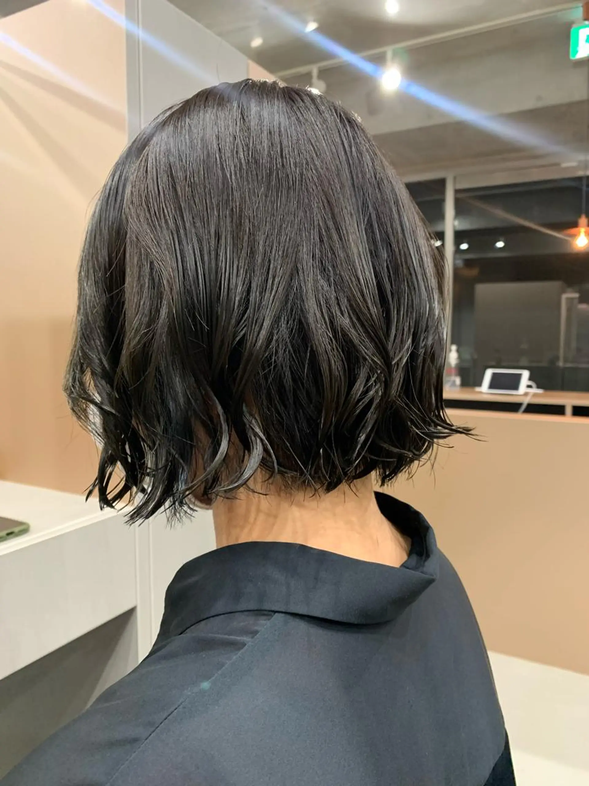 パーマ ボブパーマコテ巻き風 パーマNo1深江秀平のヘアスタイル