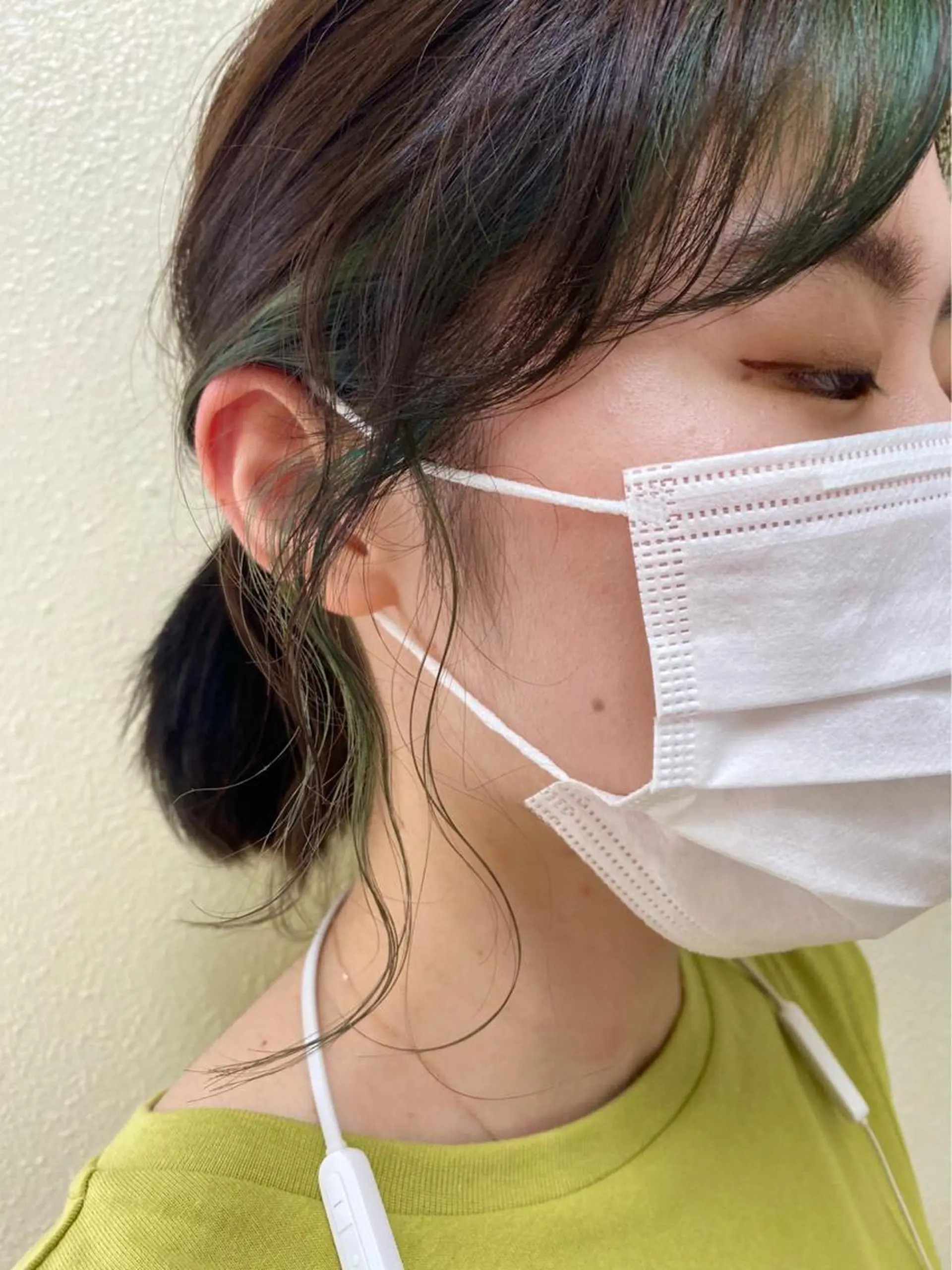 ミディアム カラー パーマ ヘアアレンジ メンズ キッズ ネイル マツエク・マツパ 女性専用サロン梅田 髪質改善カラーakiのヘアスタイル