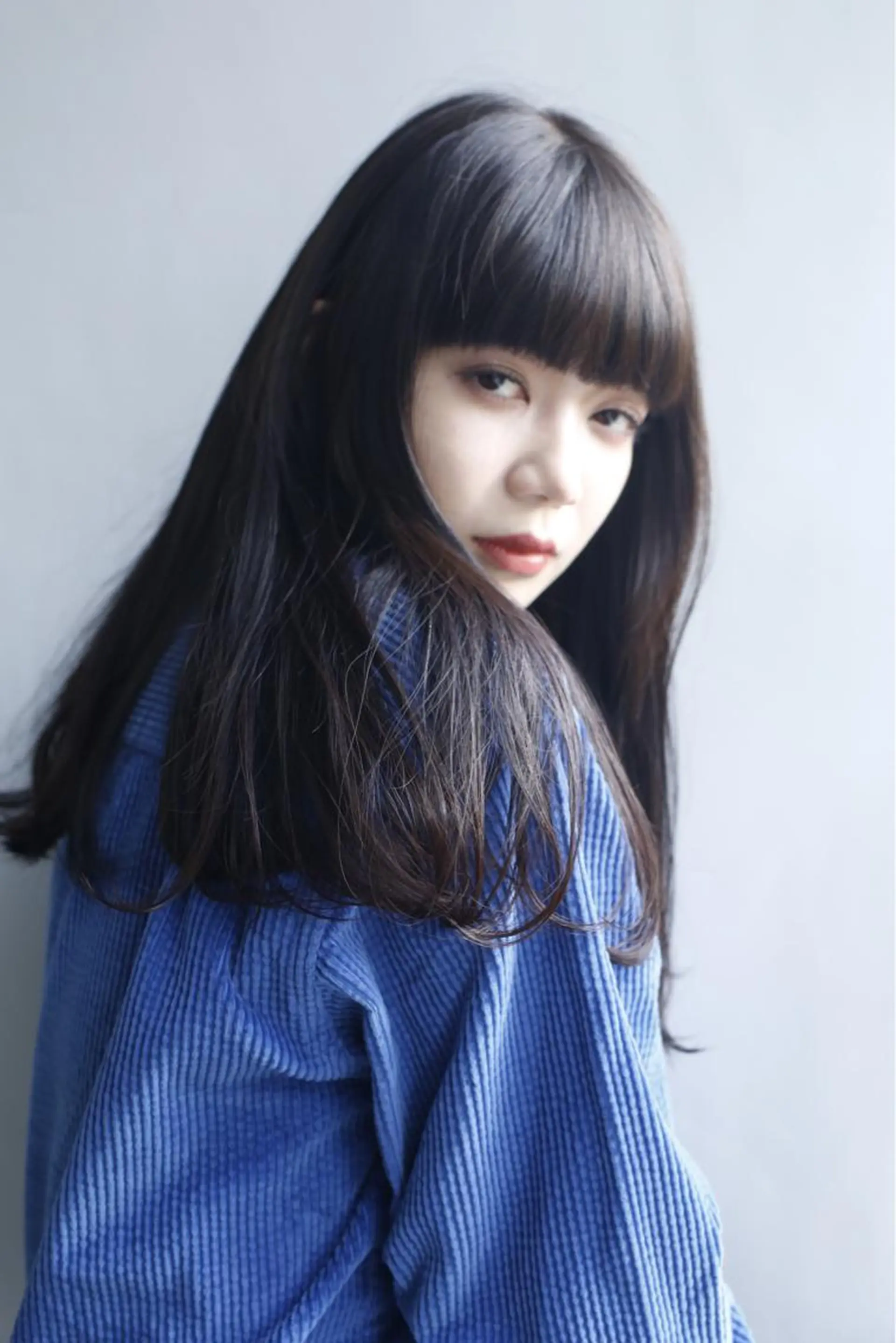 ロング 低ダメージパーマ ケアパーマ/武田明大のヘアスタイル