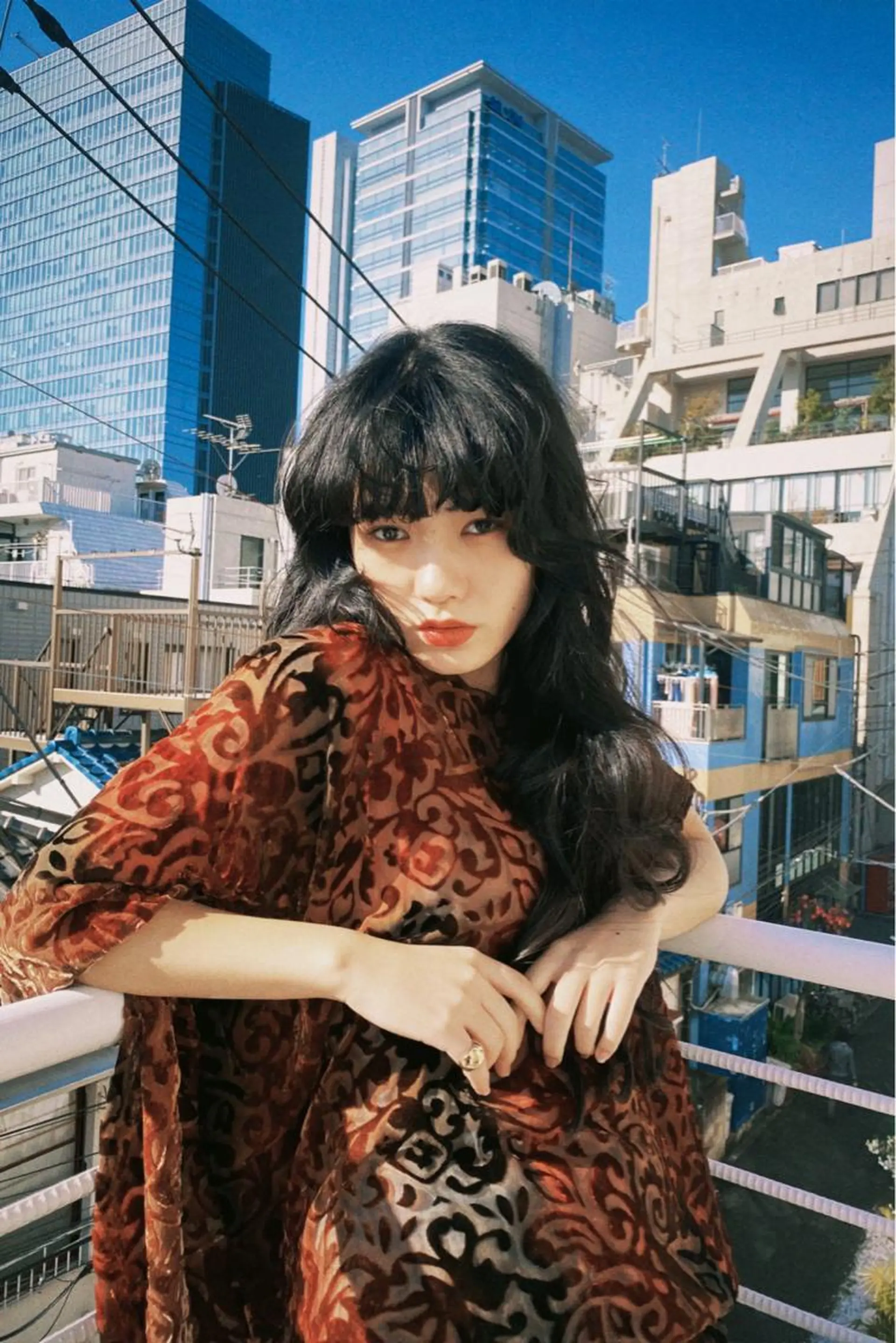 ロング パーマ レイヤー/パーマ /ウルフ/nabeのヘアスタイル