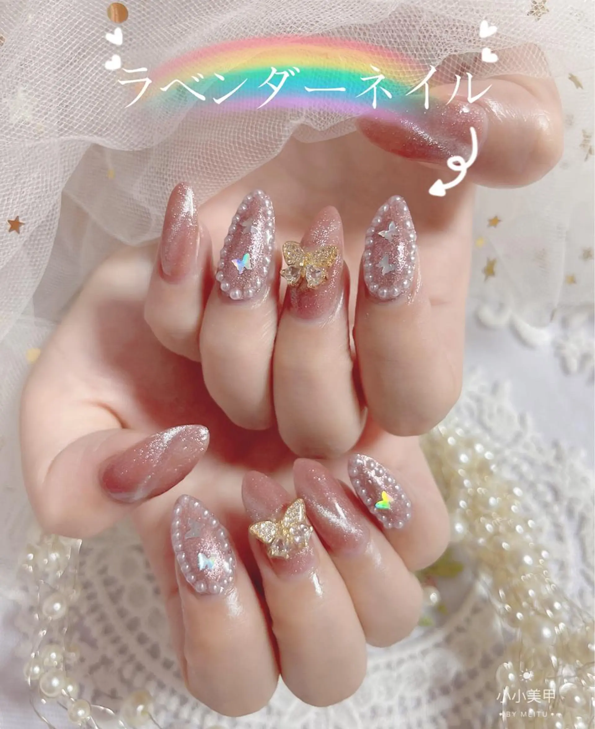 ネイル 日暮里2 lavenderのネイルデザイン