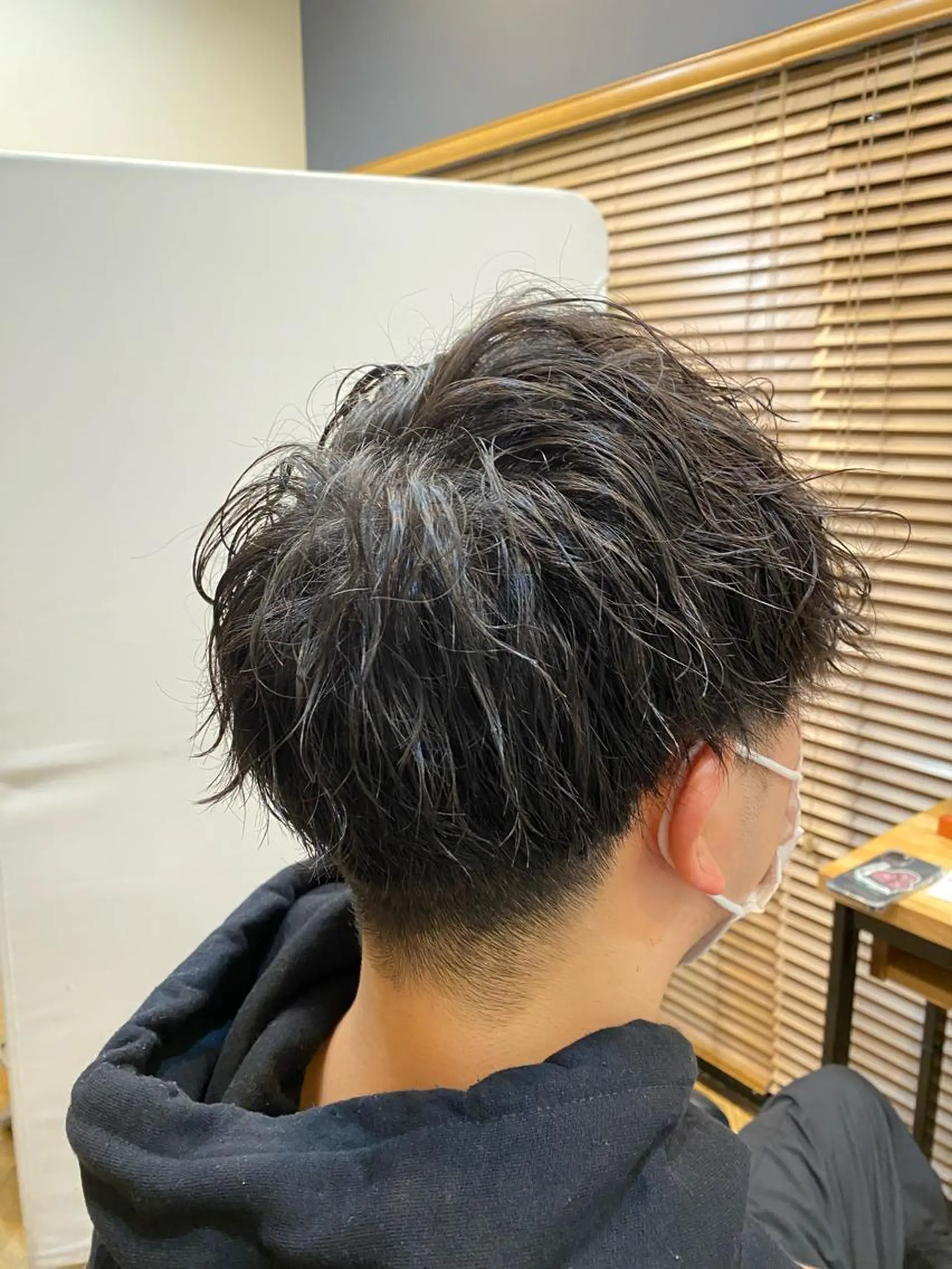 パーマ メンズ 波巻きパーマ カット パーマ トリートメント 今吉舞美 /ケアパーマ/鎌取のヘアスタイル