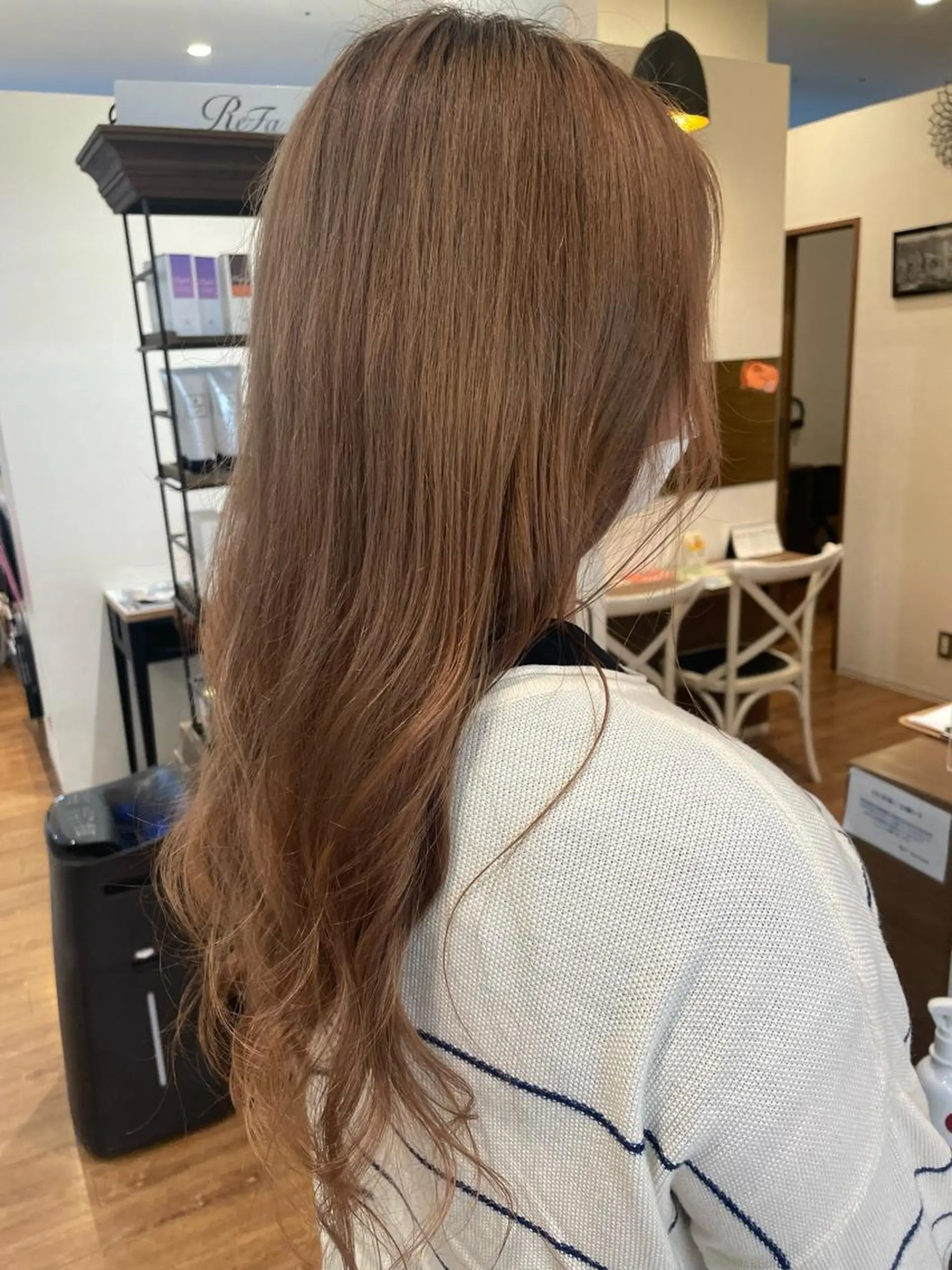 ロング カラー ベージュカラー ブラウンカラー ブラウンベージュ カット ヘアカラー 髪質改善/ブリーチ 田代 龍我のヘアスタイル