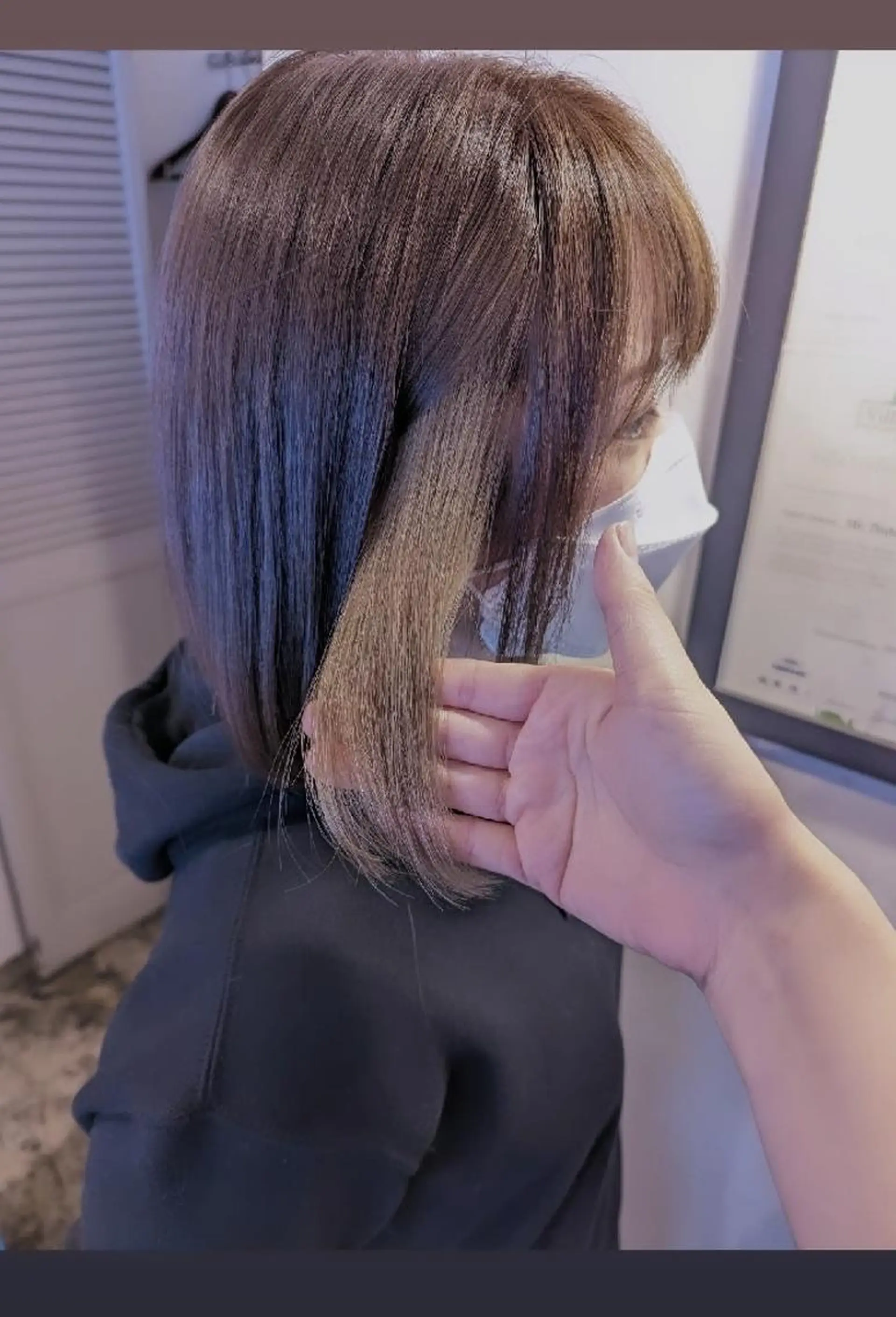 ショート ボブ トリートメント newi 天王寺 masakoのヘアスタイル