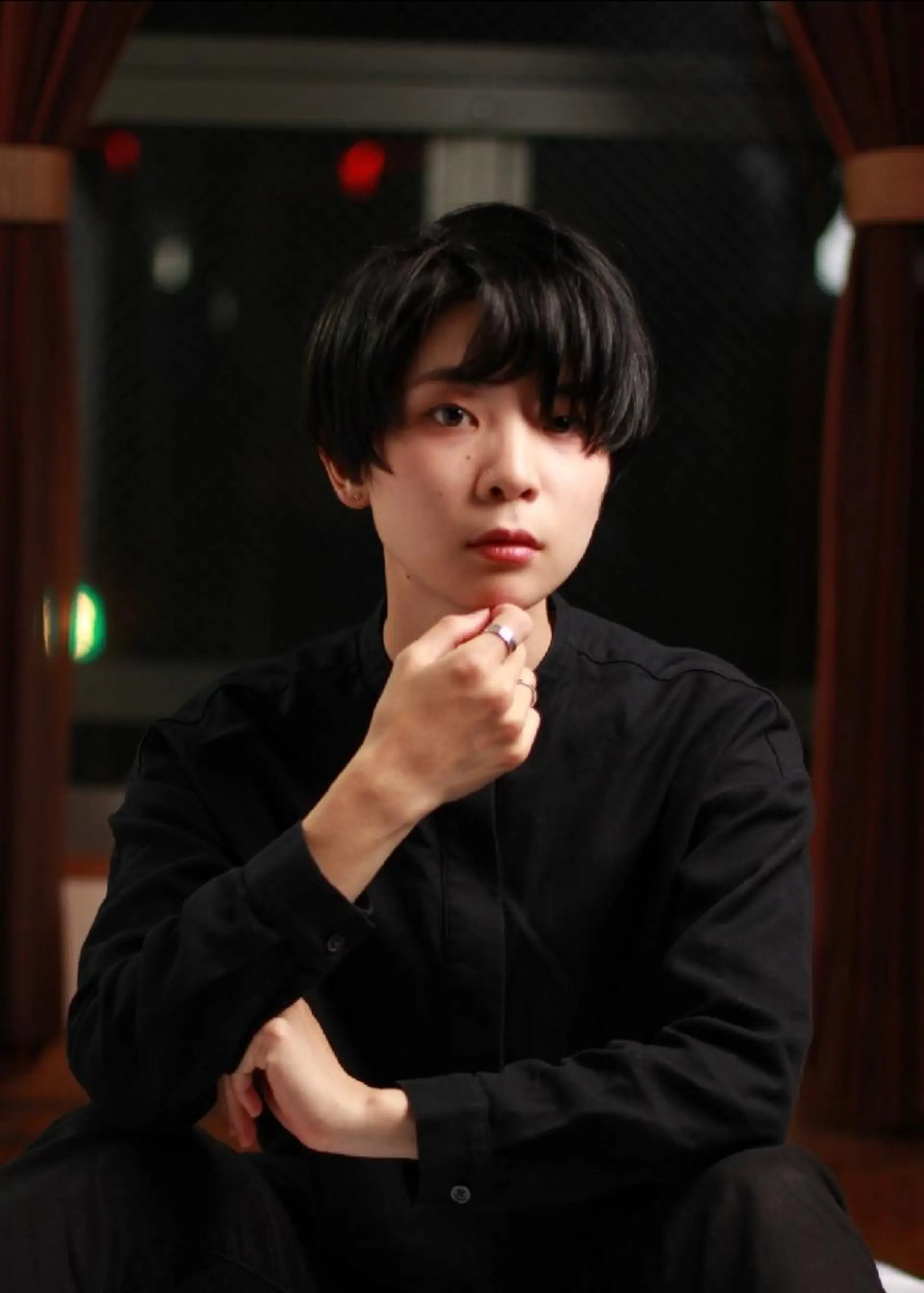 ショート カラー パーマ 松尾 泰伸のヘアスタイル