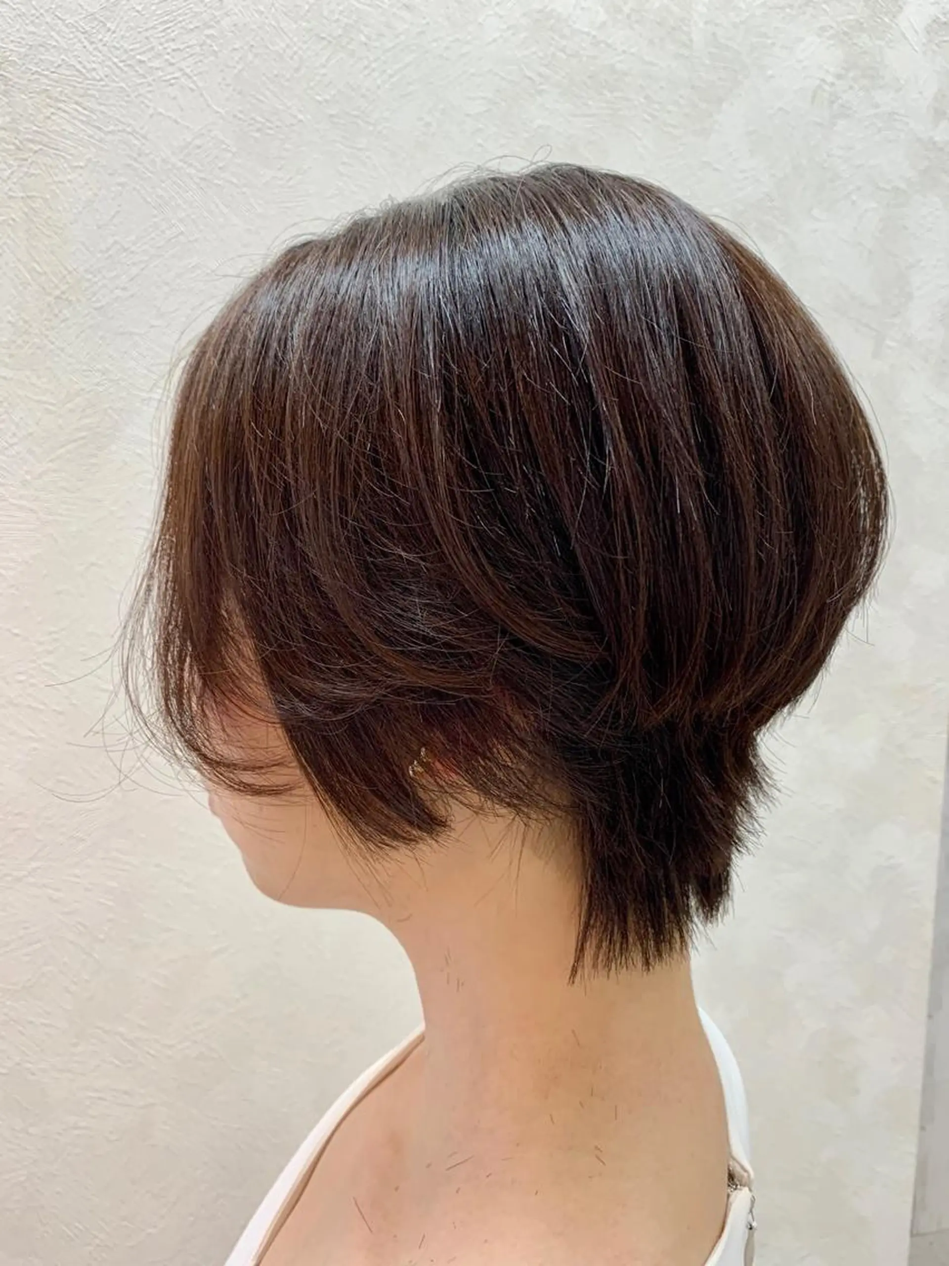 ショート ショートヘア 加藤 遥花のヘアスタイル